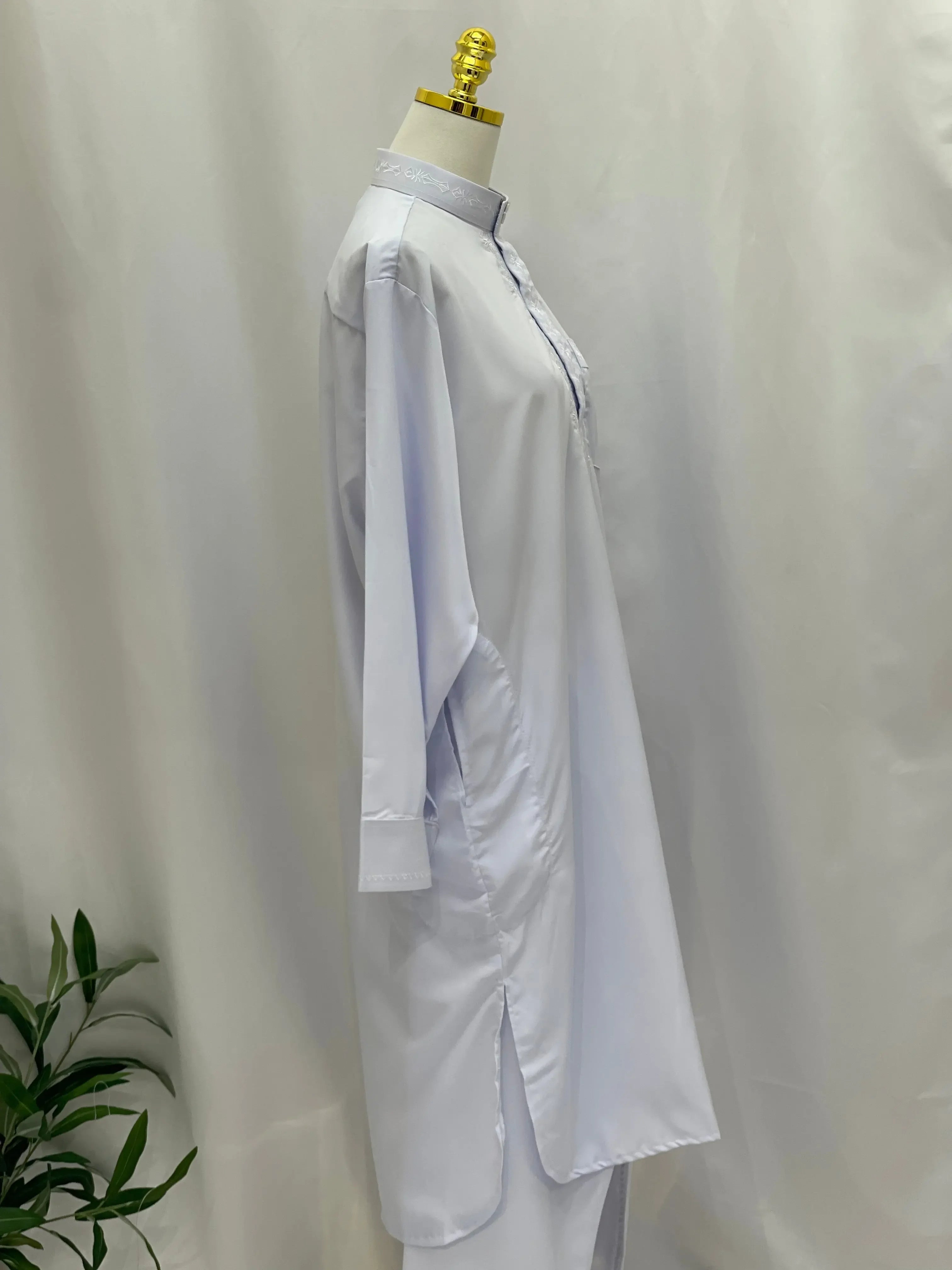 Mens Shalwar Kameez Plain Suit Palestinian Elegance