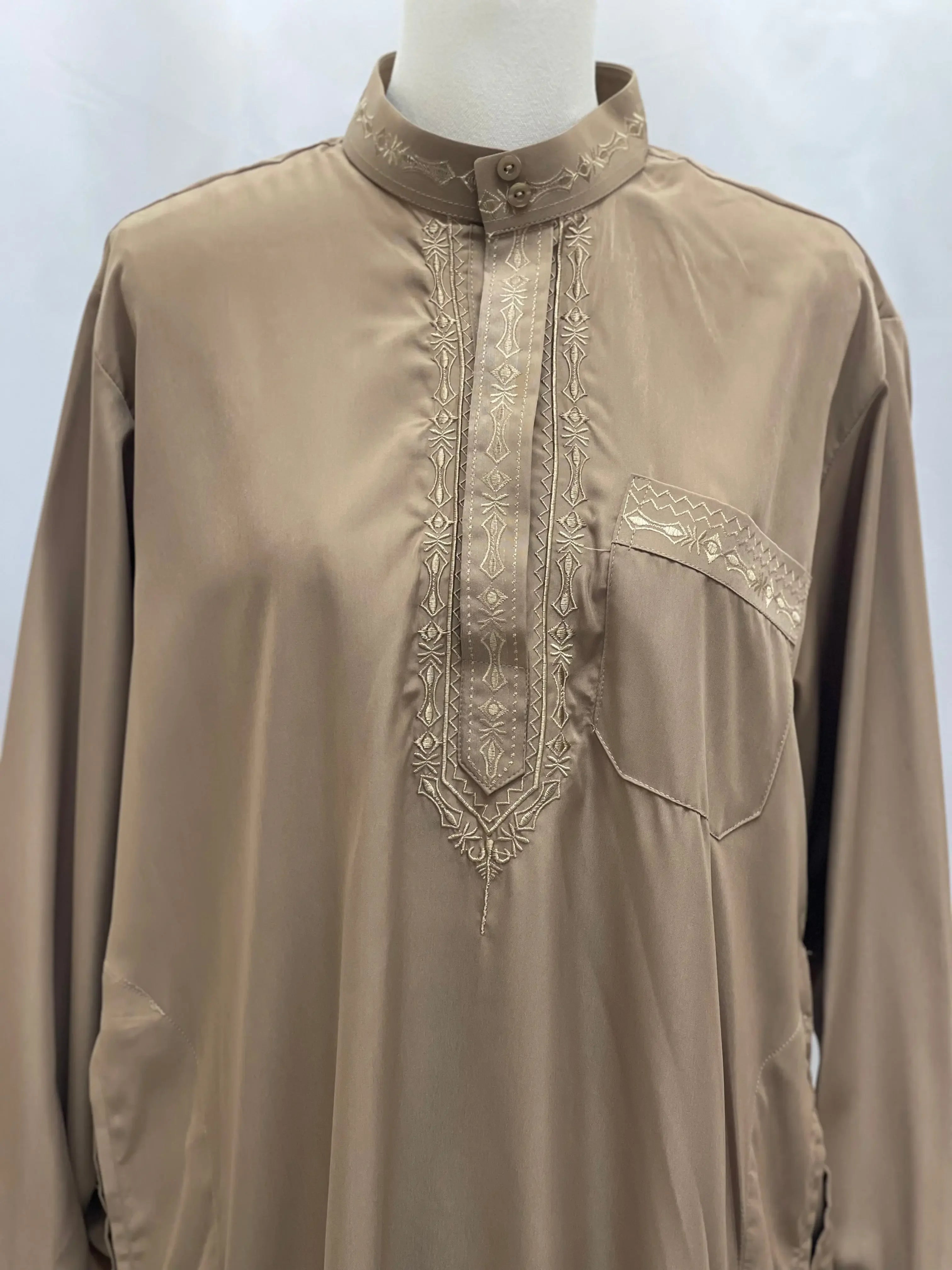Mens Shalwar Kameez Plain Suit Palestinian Elegance