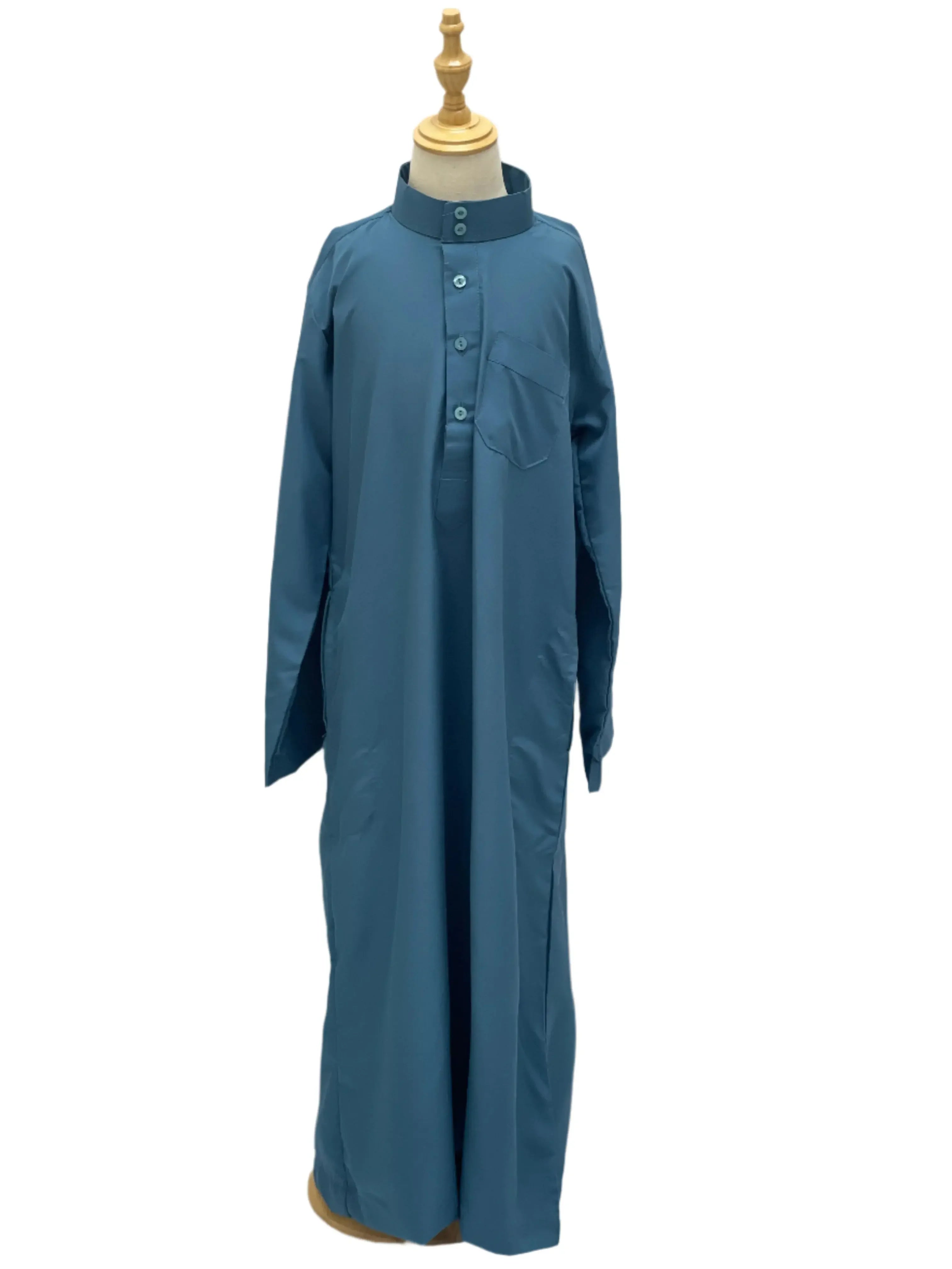 Kids' High-Quality Basic Thobe - Comfort & Simplicity Palestinian Elegance