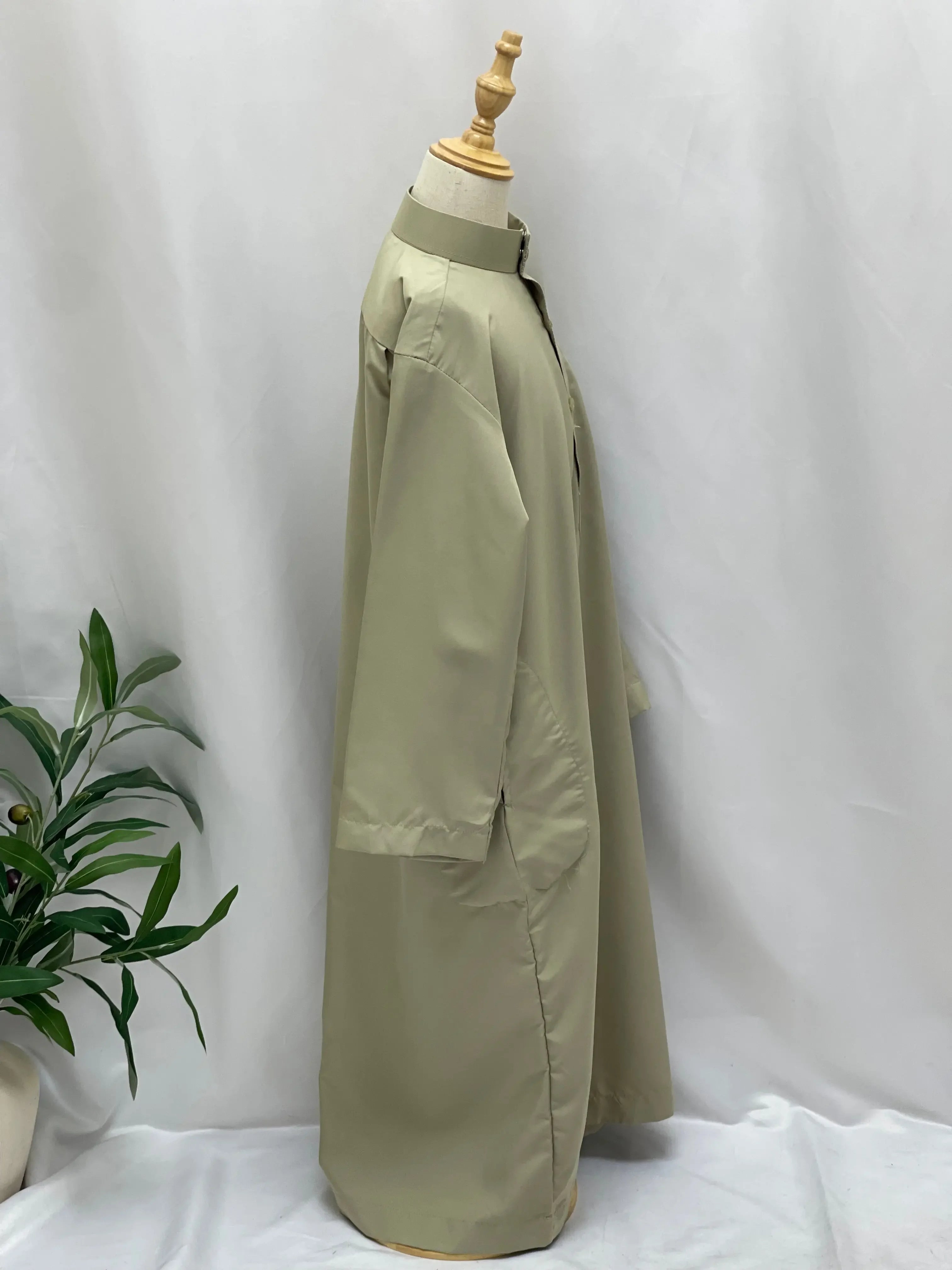 Kids' High-Quality Basic Thobe - Comfort & Simplicity Palestinian Elegance