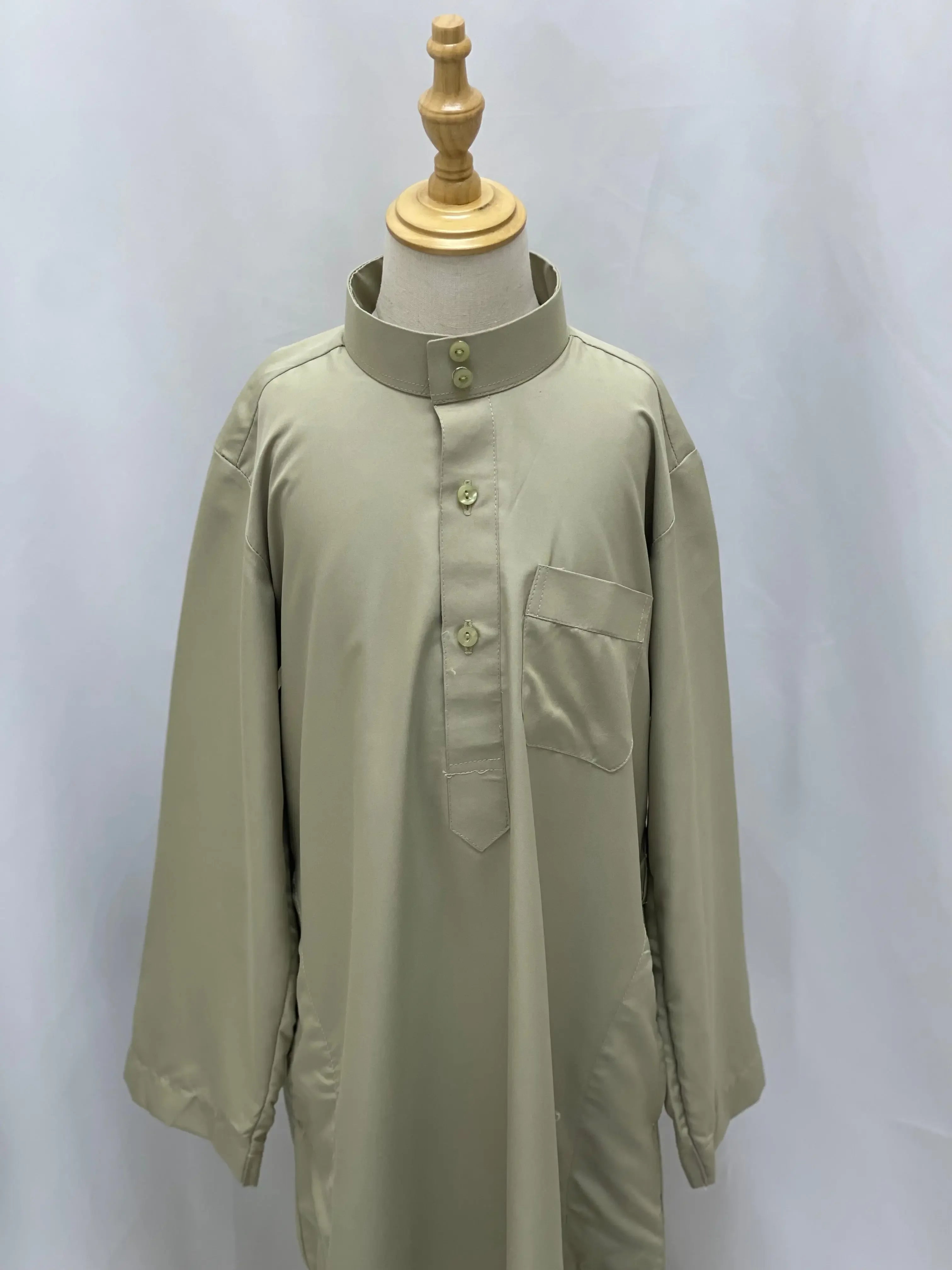 Kids' High-Quality Basic Thobe - Comfort & Simplicity Palestinian Elegance
