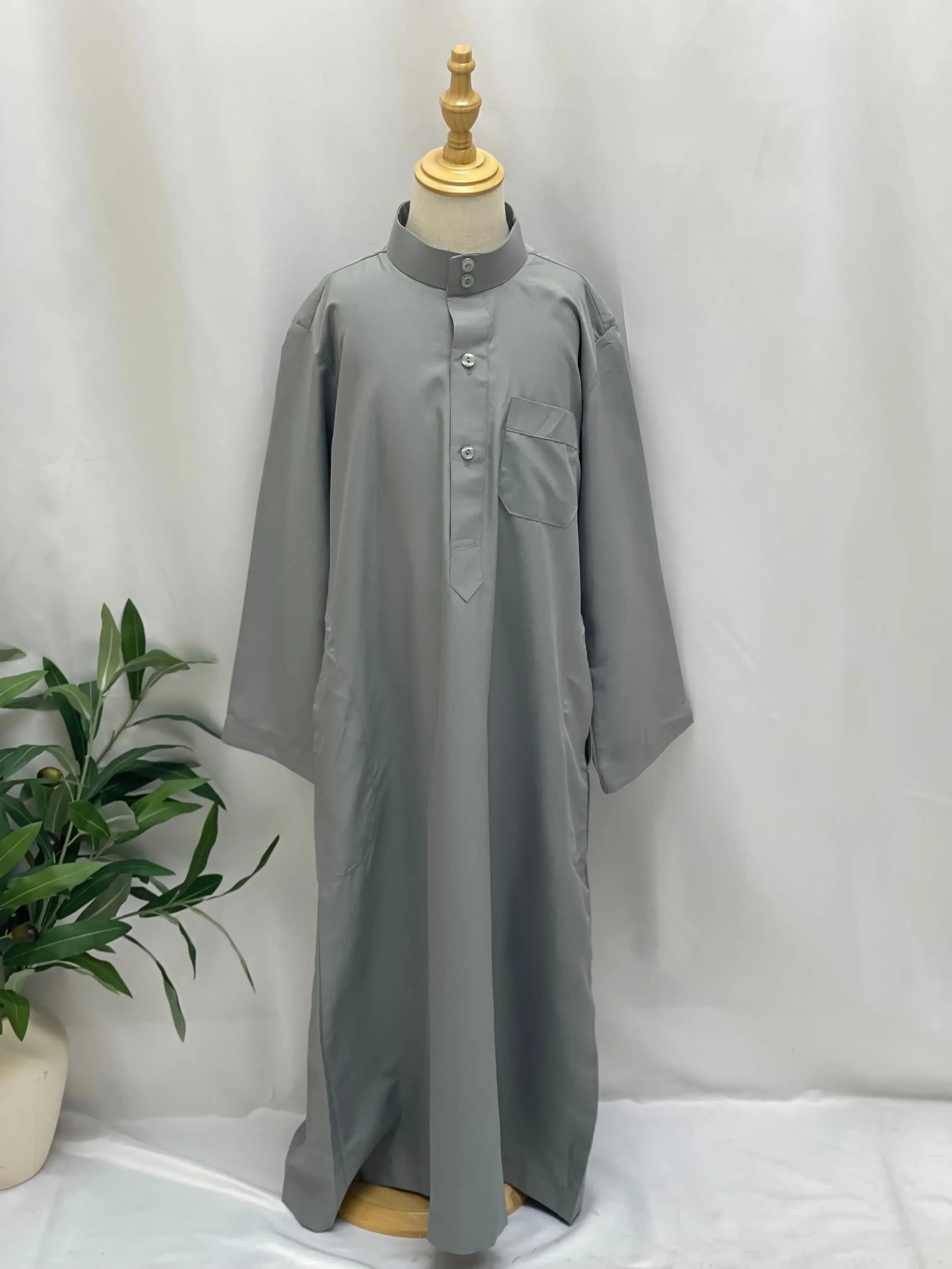 Kids' High-Quality Basic Thobe - Comfort & Simplicity Palestinian Elegance