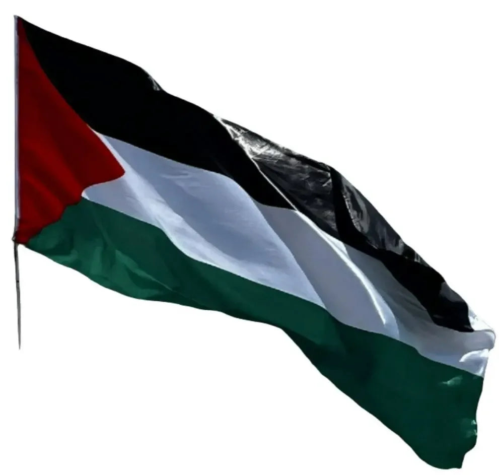 High-Quality 2XL Palestine Flag (16x6 Feet): Durable and Perfect for Protests Palestinian Elegance