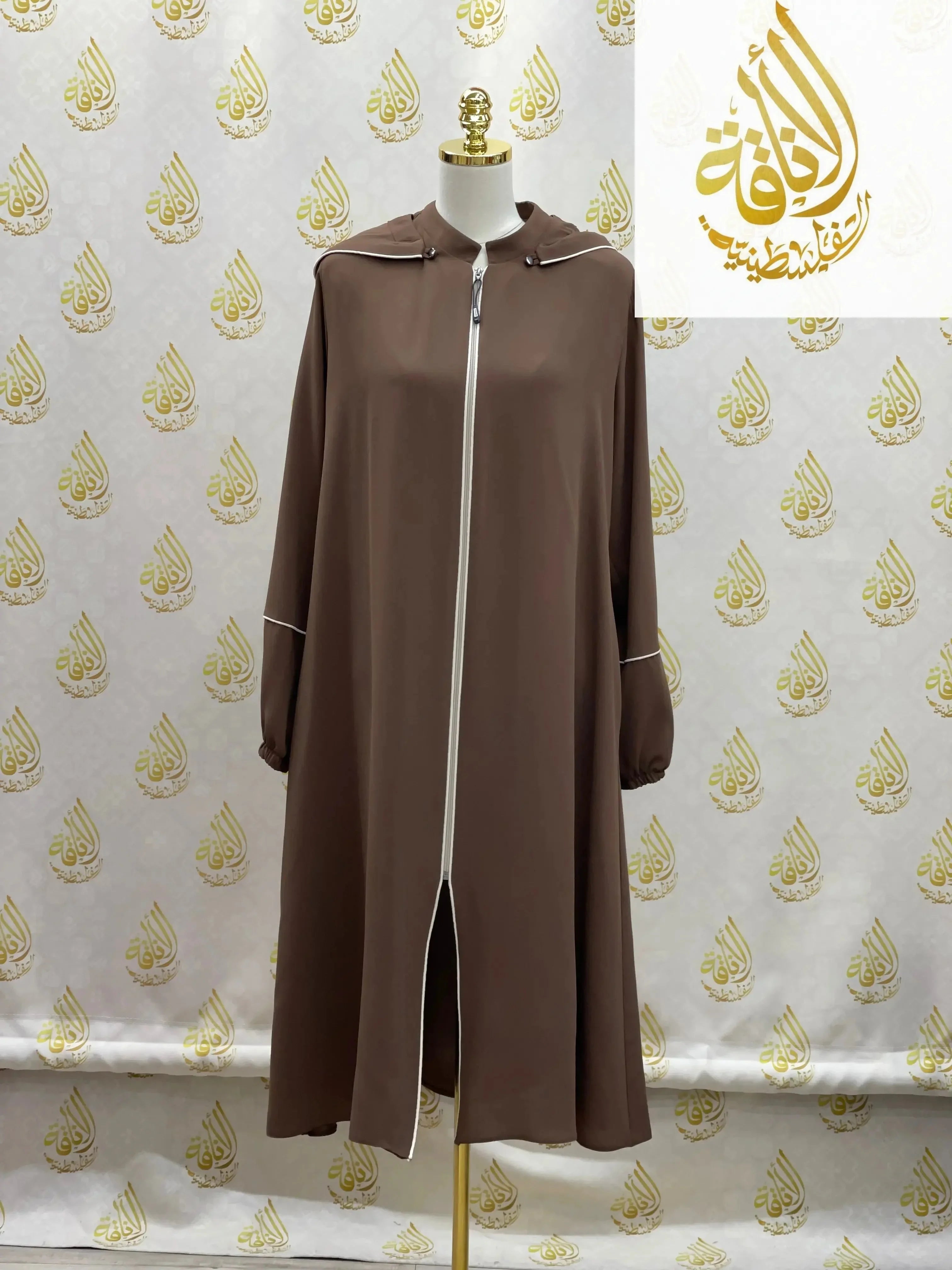 Iman Hooded Long Tunic: Comfort Meets Chic Style Palestinian Elegance