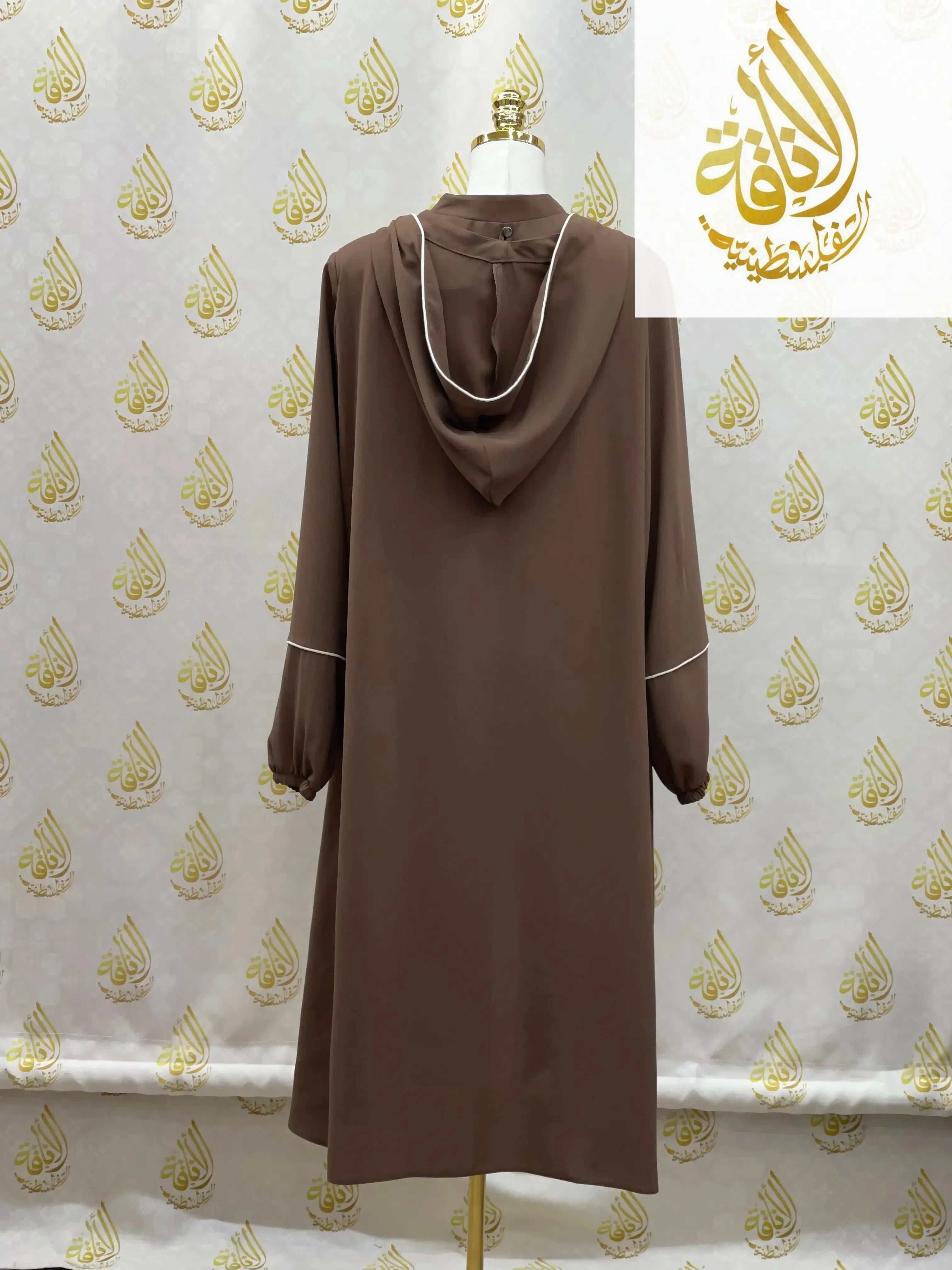 Iman Hooded Long Tunic: Comfort Meets Chic Style Palestinian Elegance