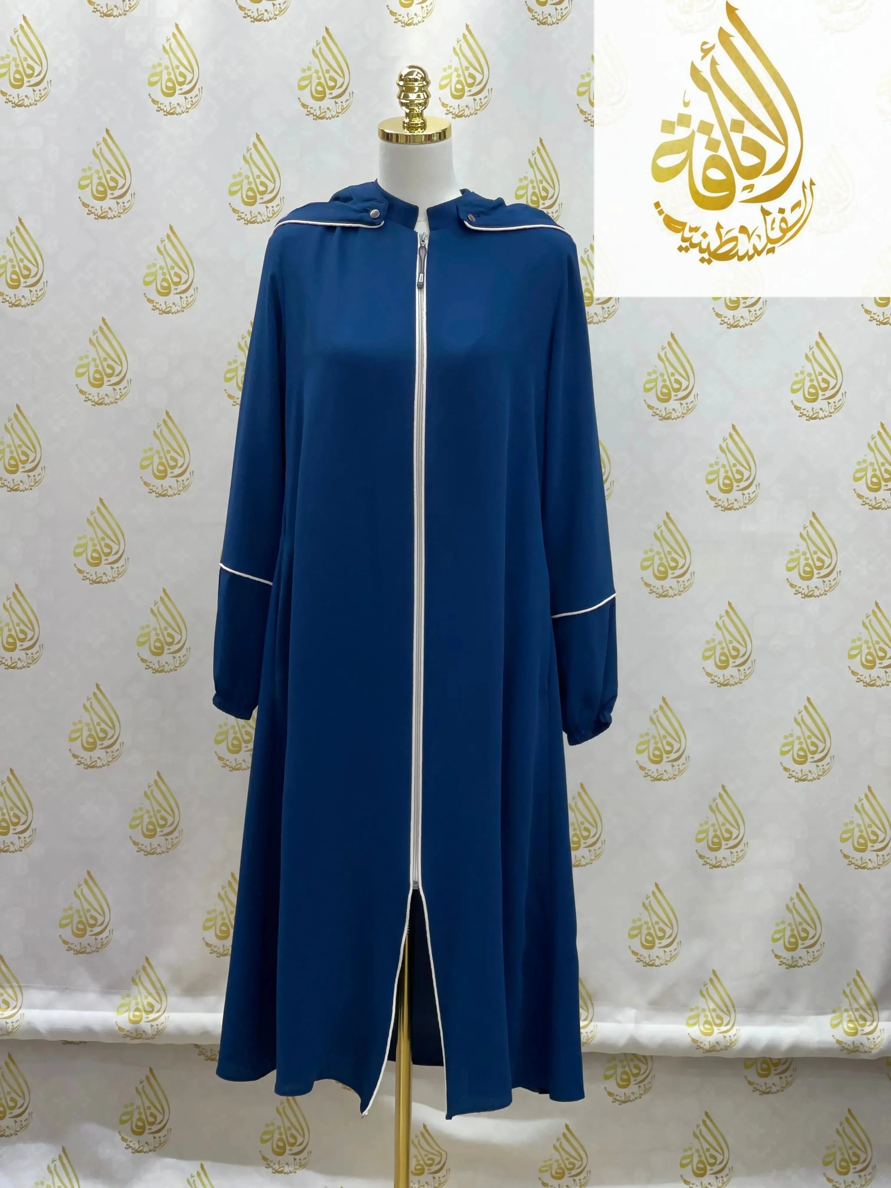 Iman Hooded Long Tunic: Comfort Meets Chic Style Palestinian Elegance