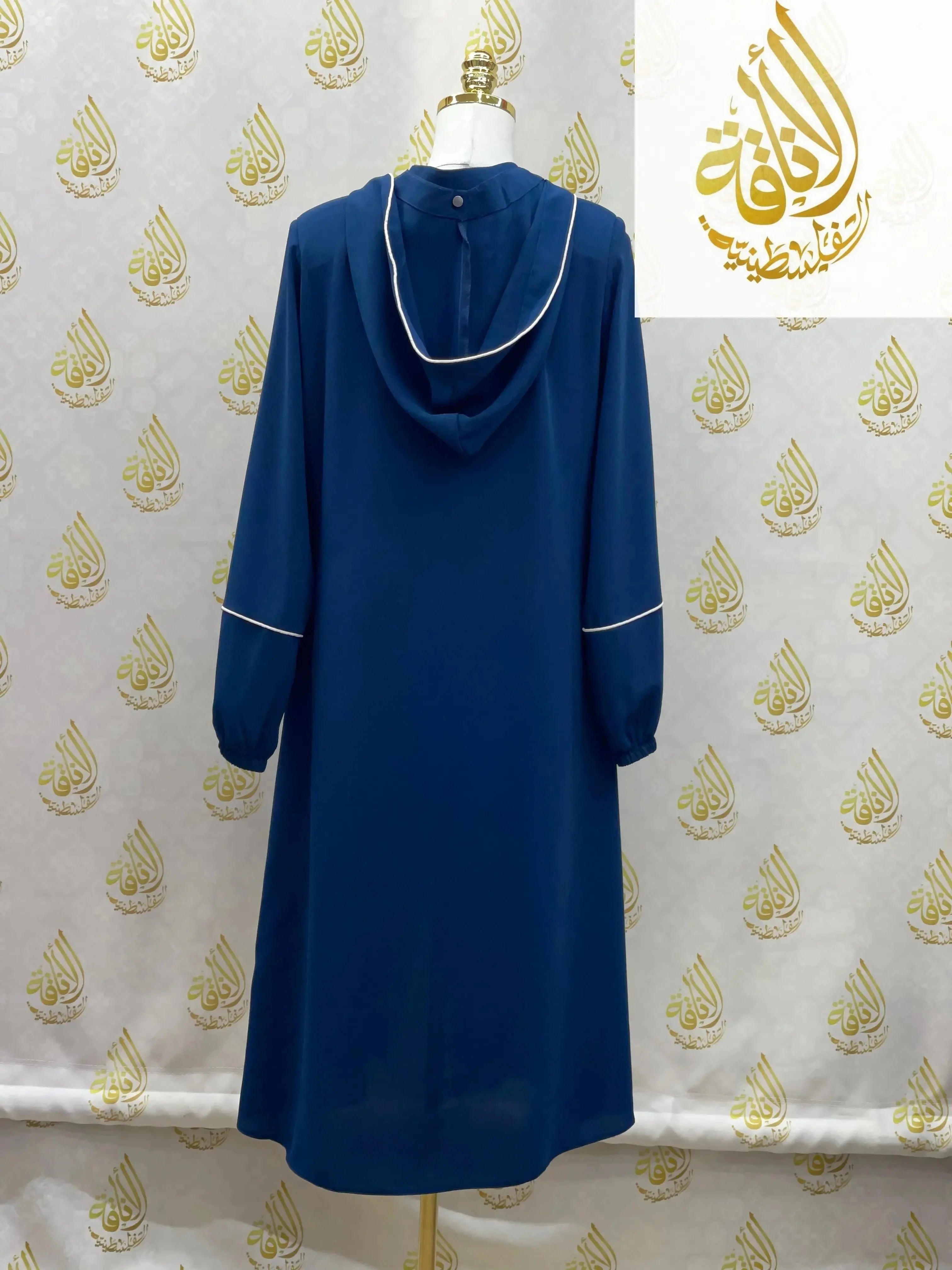 Iman Hooded Long Tunic: Comfort Meets Chic Style Palestinian Elegance