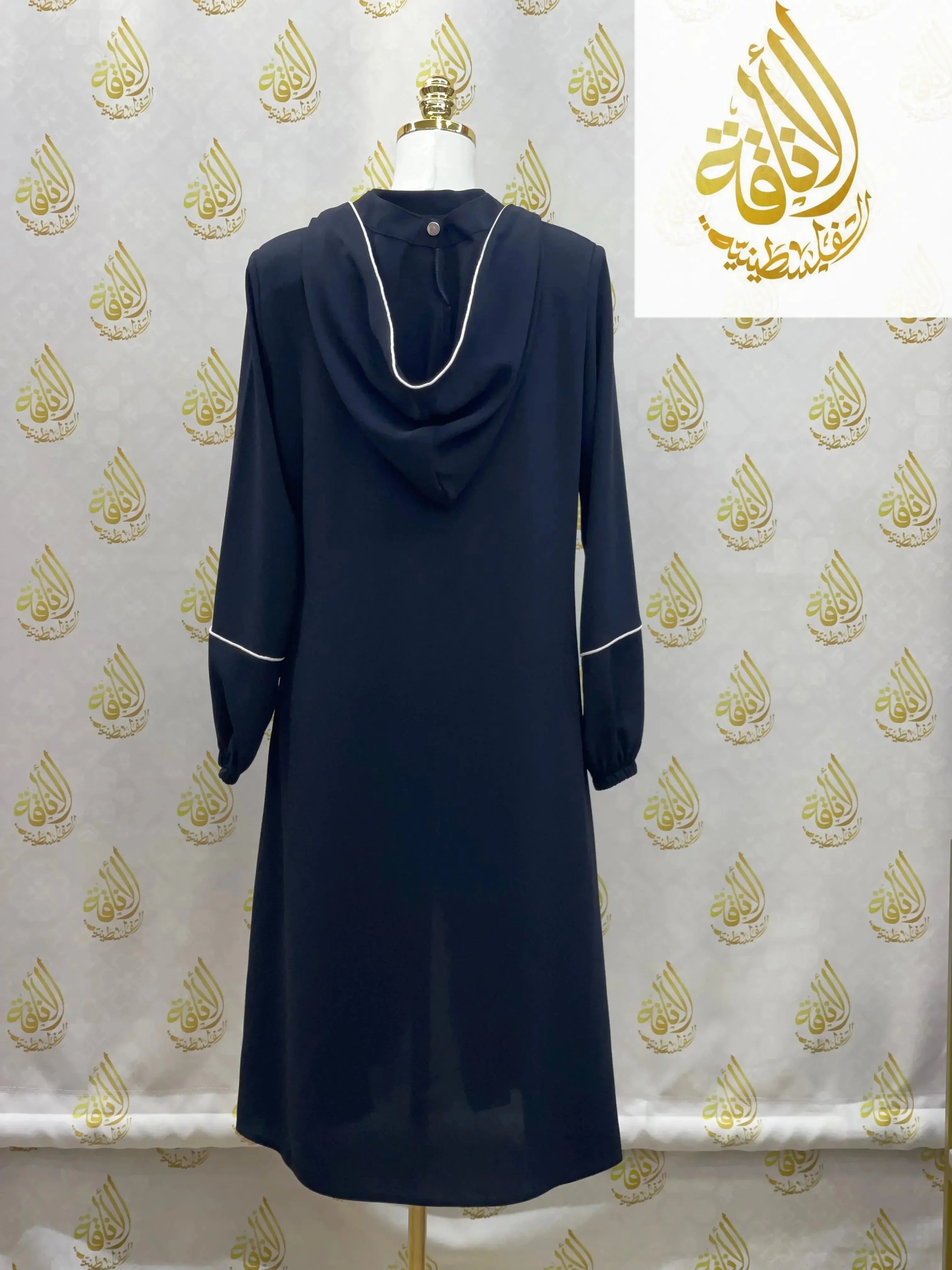Iman Hooded Long Tunic: Comfort Meets Chic Style Palestinian Elegance