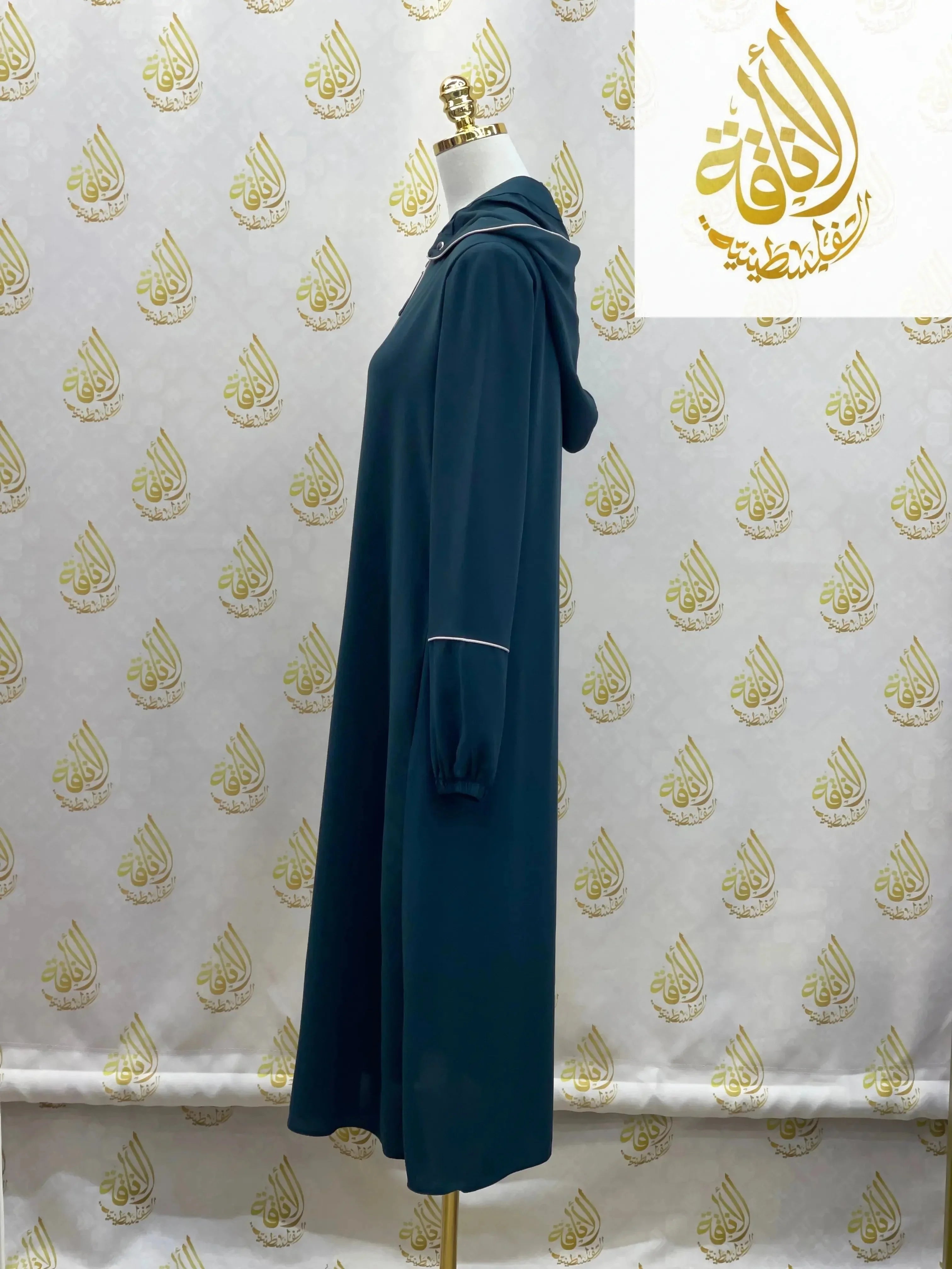 Iman Hooded Long Tunic: Comfort Meets Chic Style Palestinian Elegance