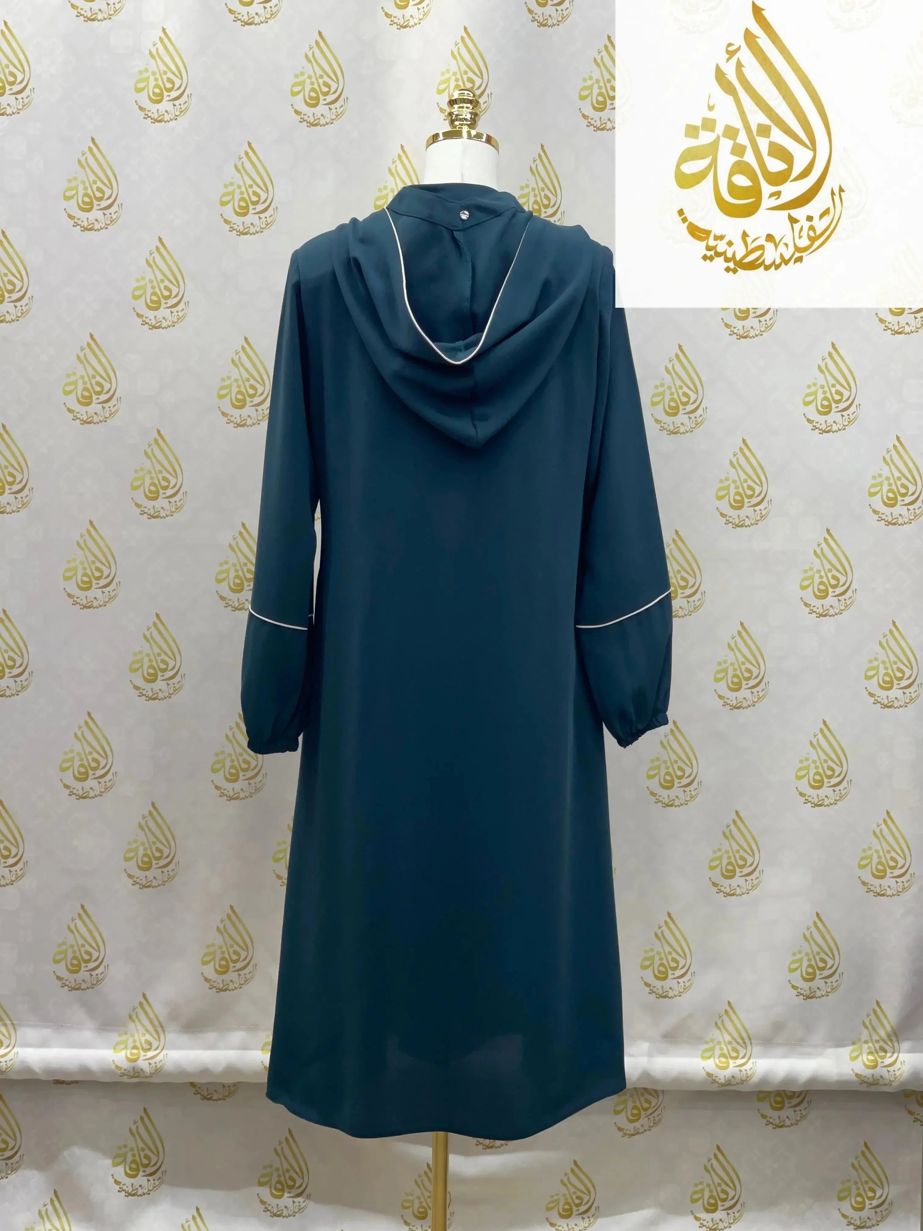 Iman Hooded Long Tunic: Comfort Meets Chic Style Palestinian Elegance