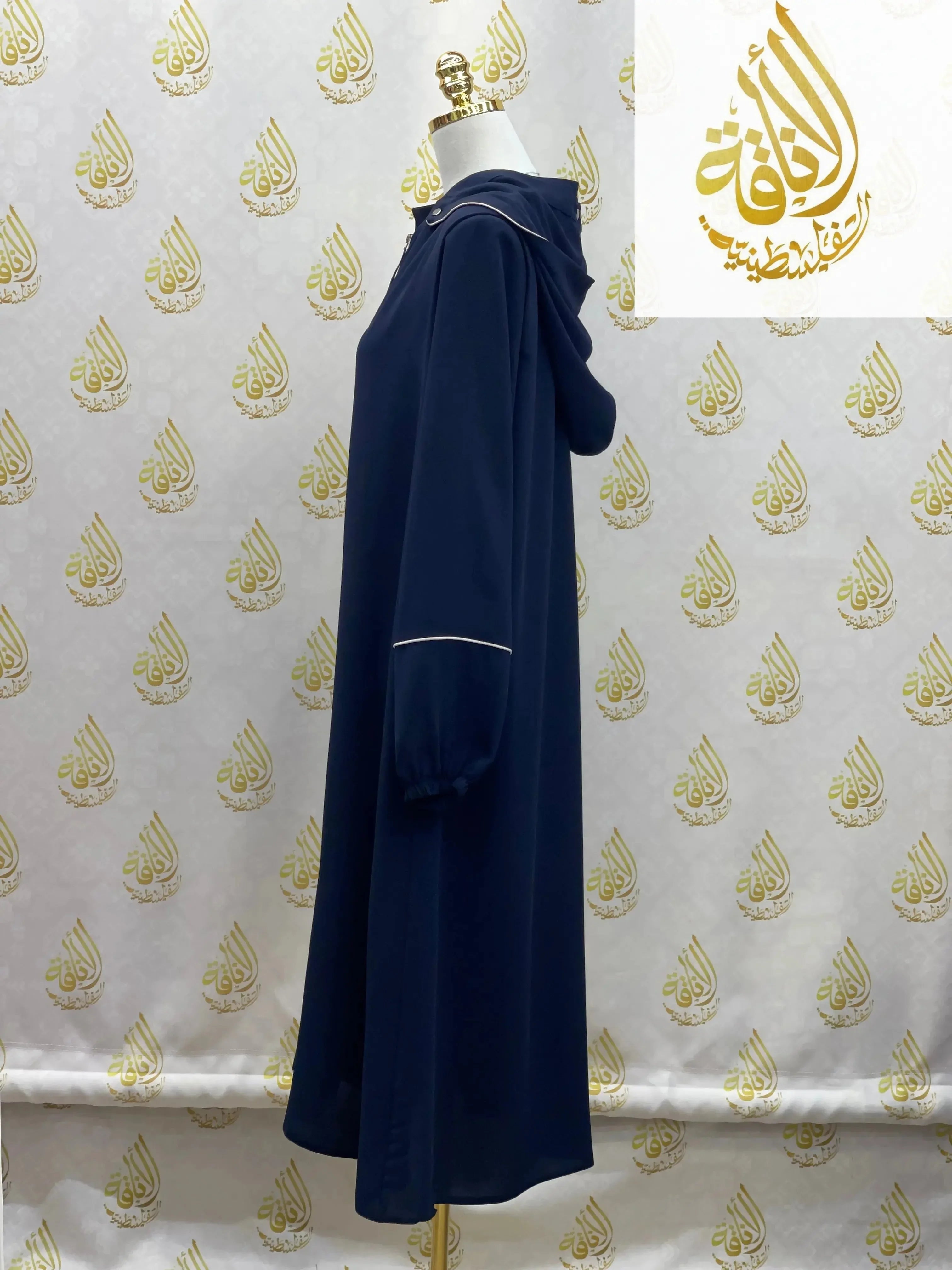 Iman Hooded Long Tunic: Comfort Meets Chic Style Palestinian Elegance