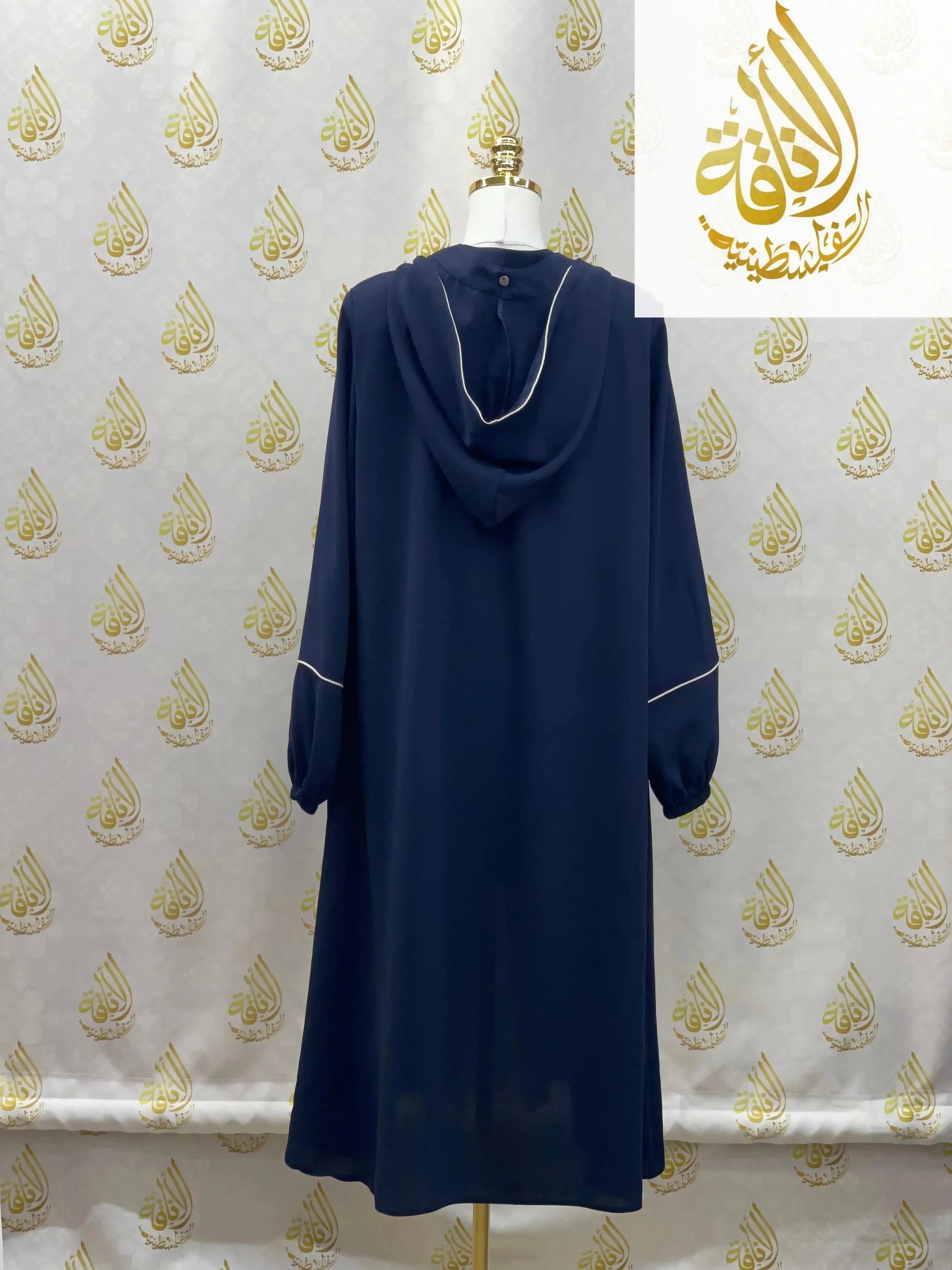 Iman Hooded Long Tunic: Comfort Meets Chic Style Palestinian Elegance