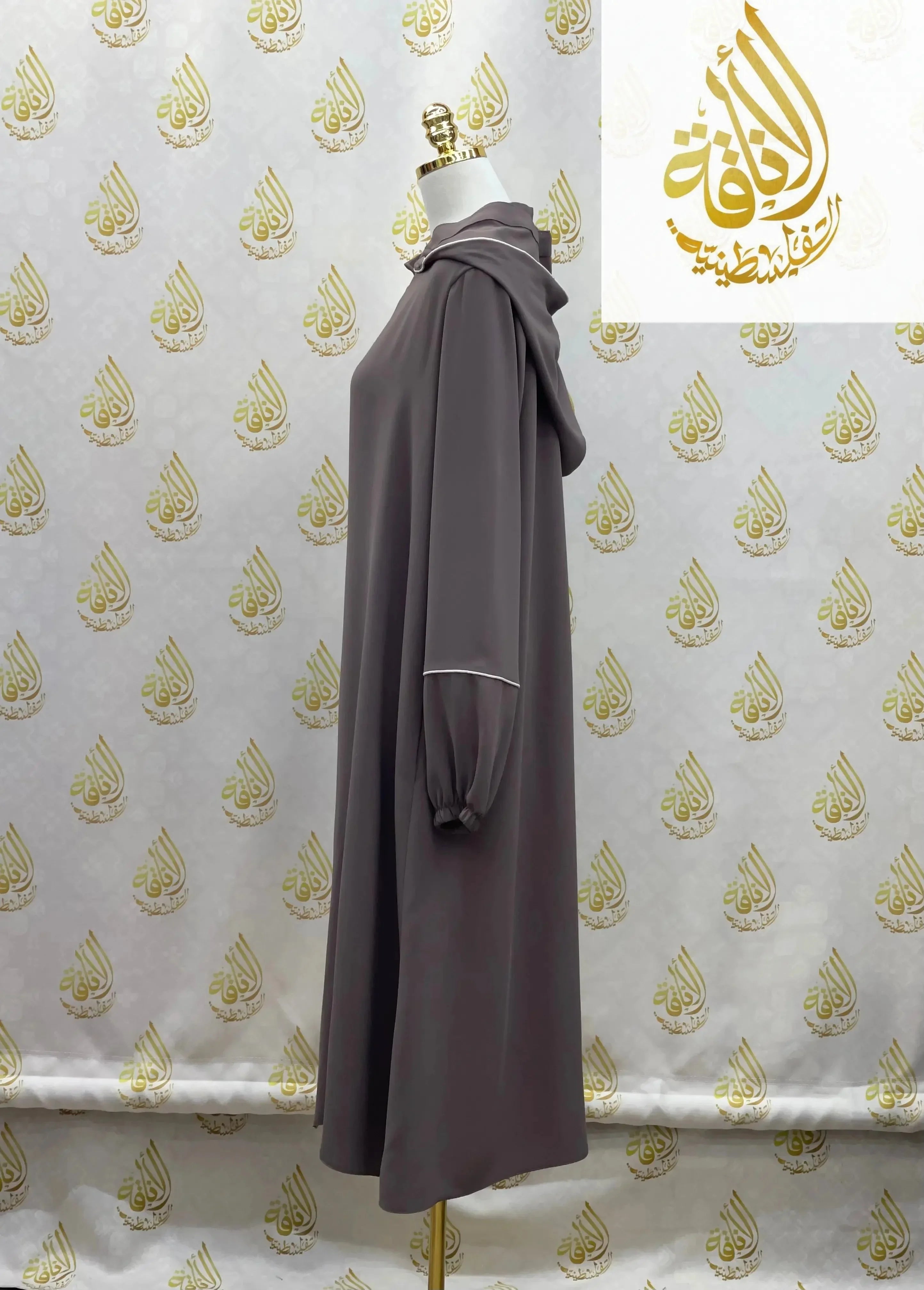 Iman Hooded Long Tunic: Comfort Meets Chic Style Palestinian Elegance