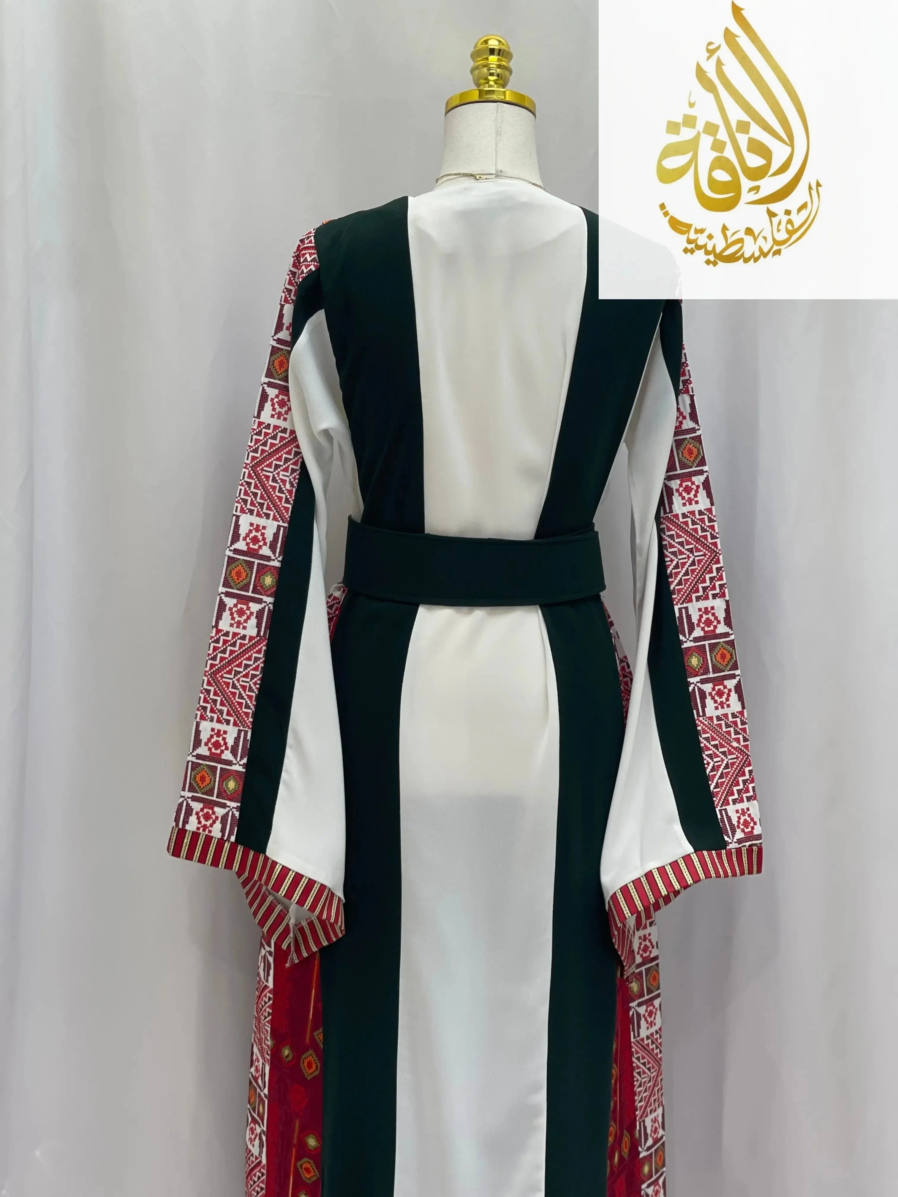 Janna Embroidered Thoub - Palestinian Elegance