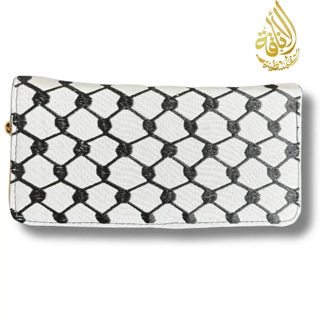 Kuffiyeh Tatreez Wallet Palestinian Elegance