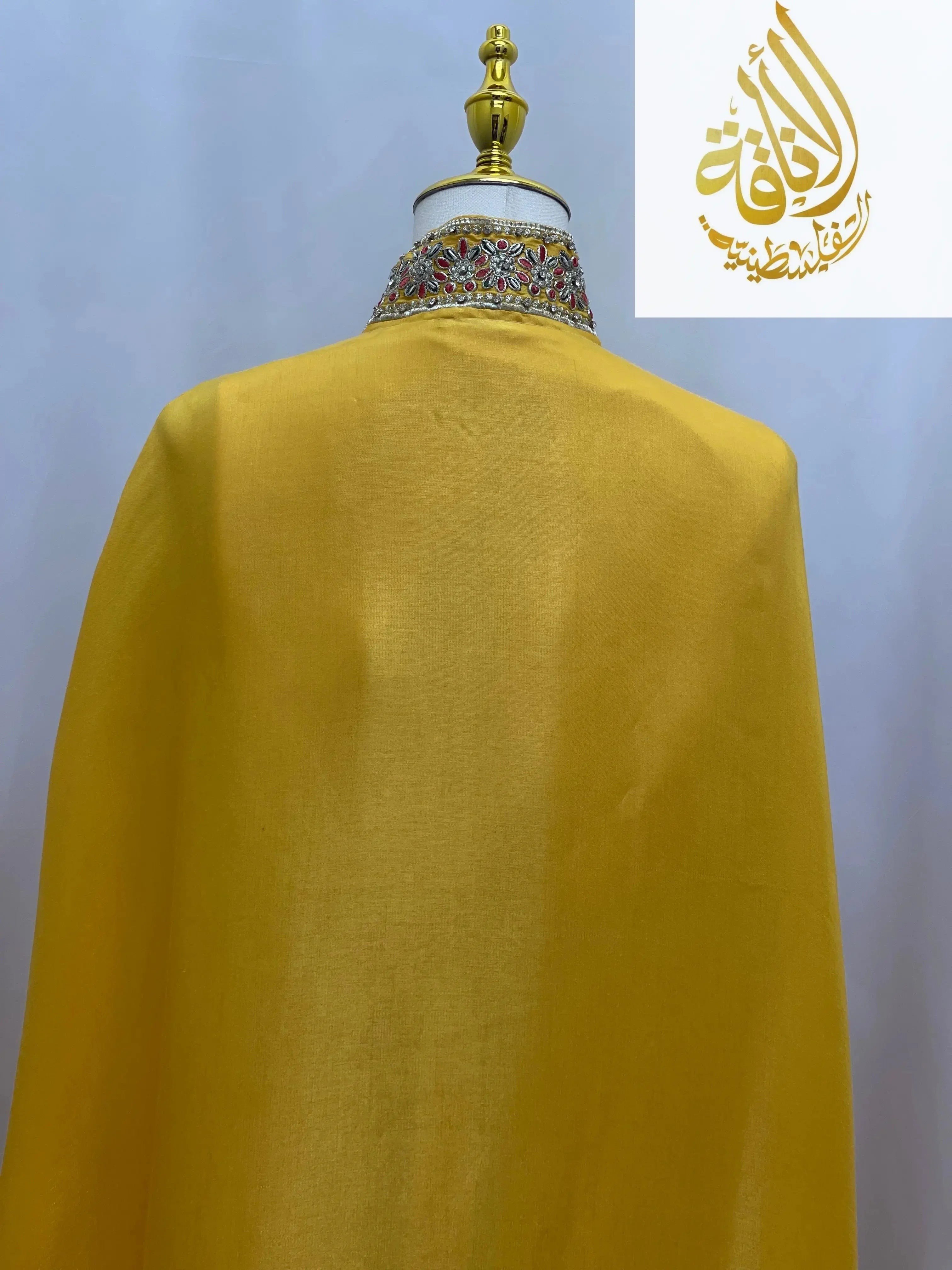 Layale Fancy Kasab Kaftan - Palestinian Elegance