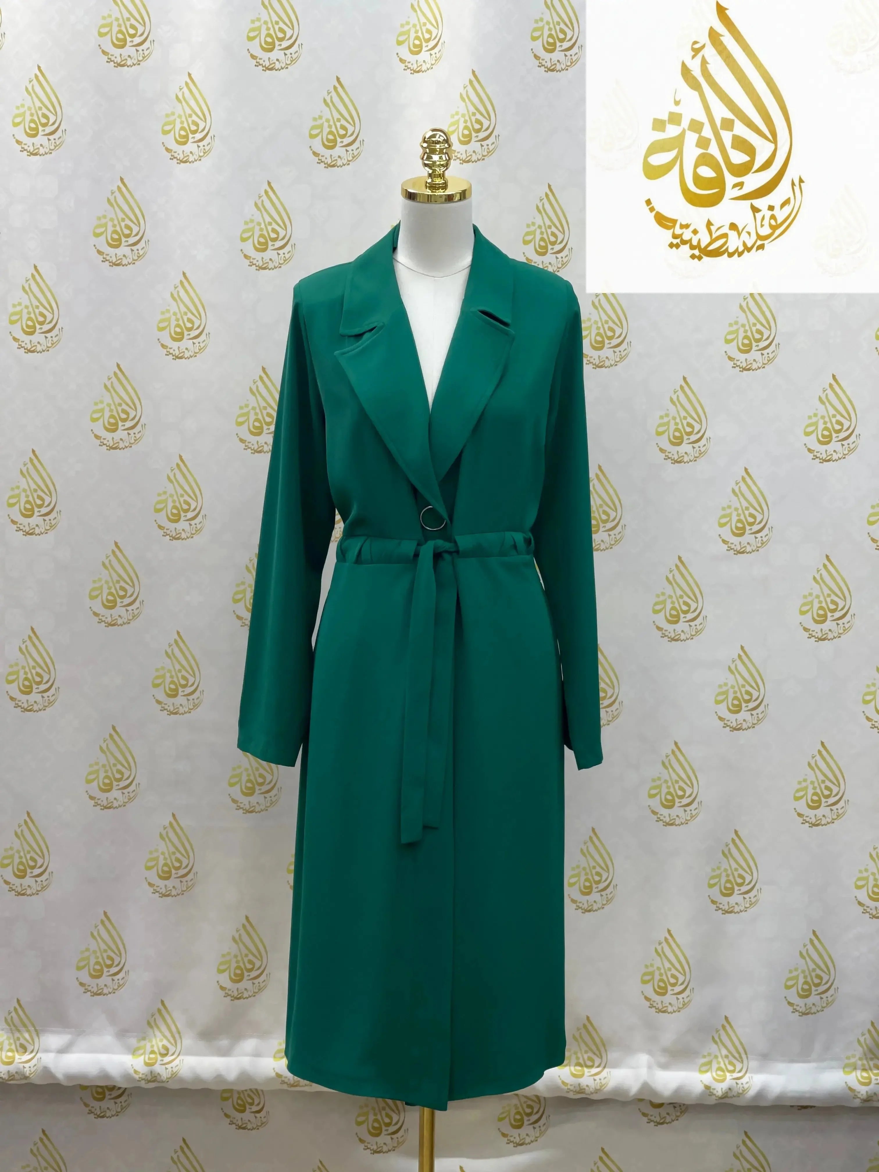 Long Modest Blazer - Elegant Coverage for the Modern Woman Palestinian Elegance