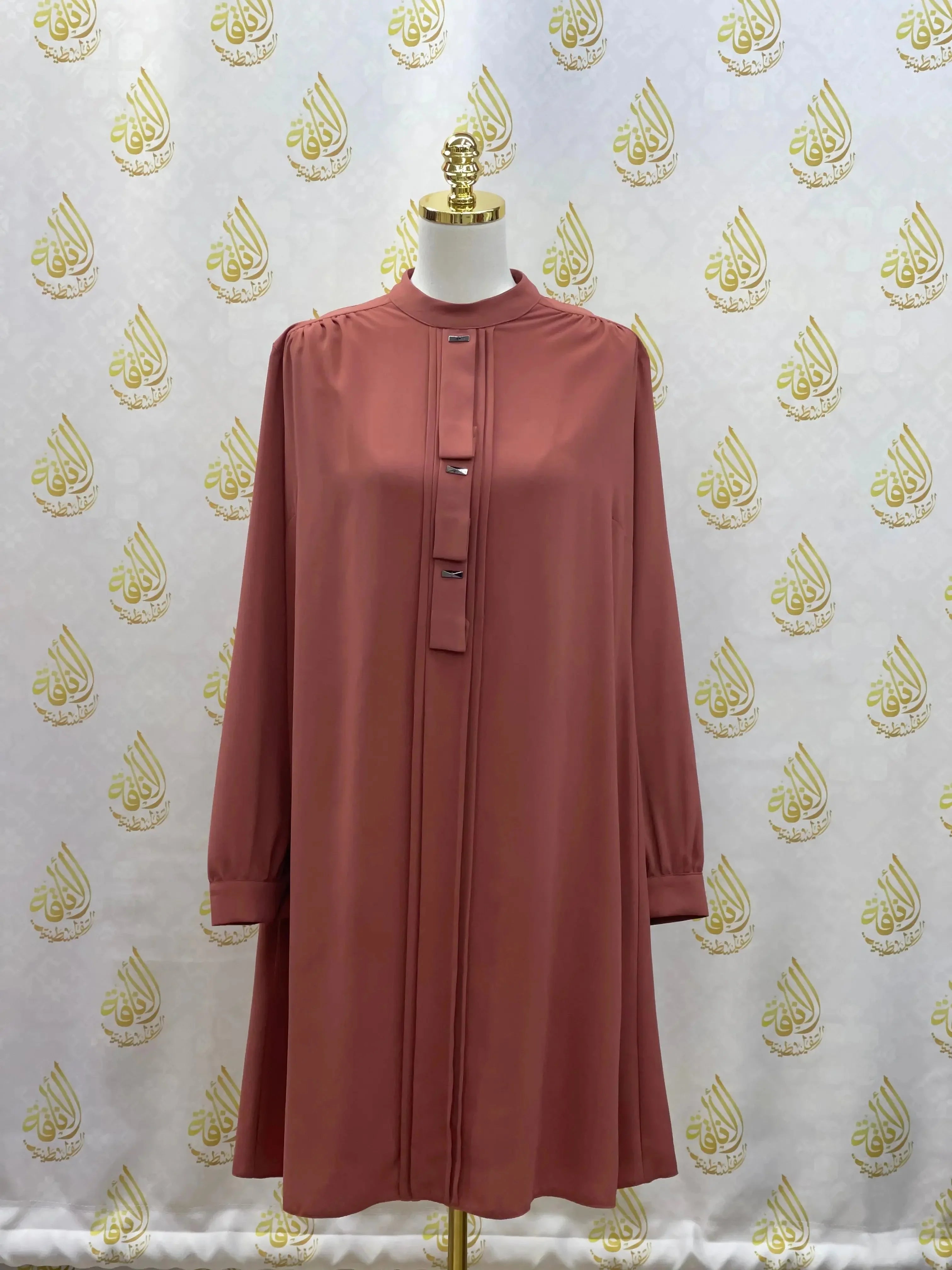 Long Modest Tunic - Timeless Elegance for the Modern Woman Palestinian Elegance