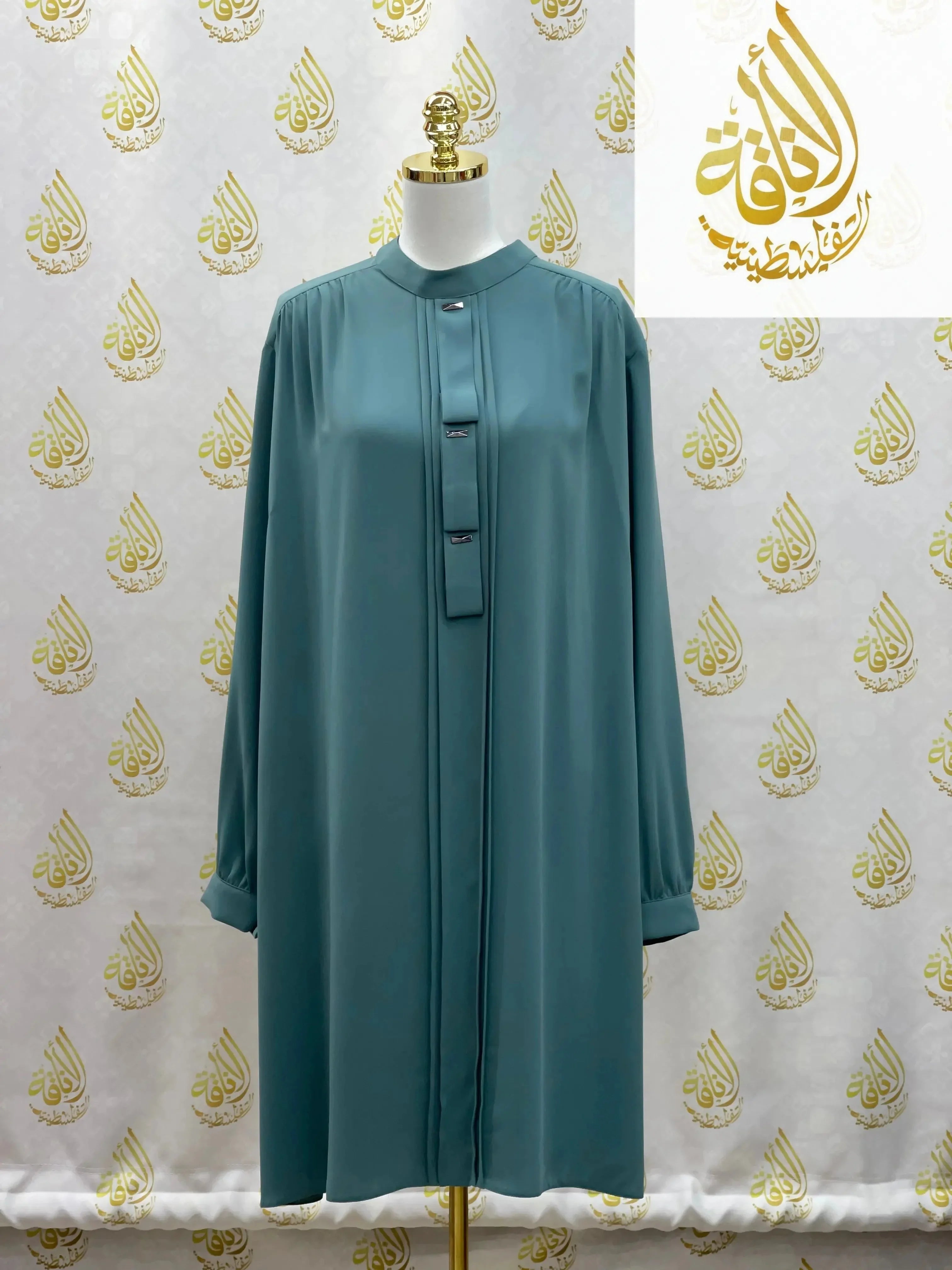 Long Modest Tunic - Timeless Elegance for the Modern Woman Palestinian Elegance