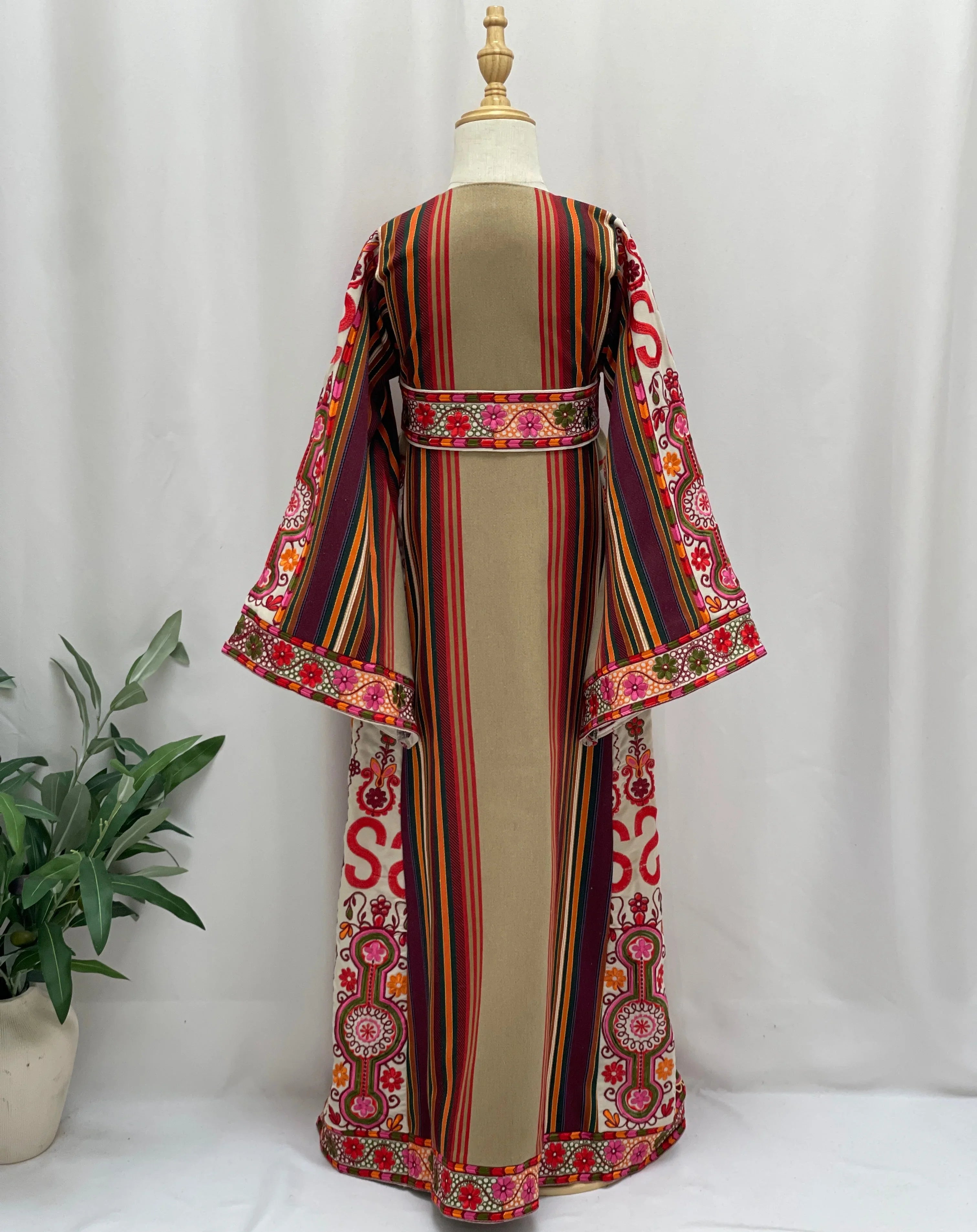 Lujain Girls Majdalawi Embroidered Thoub Palestinian Elegance