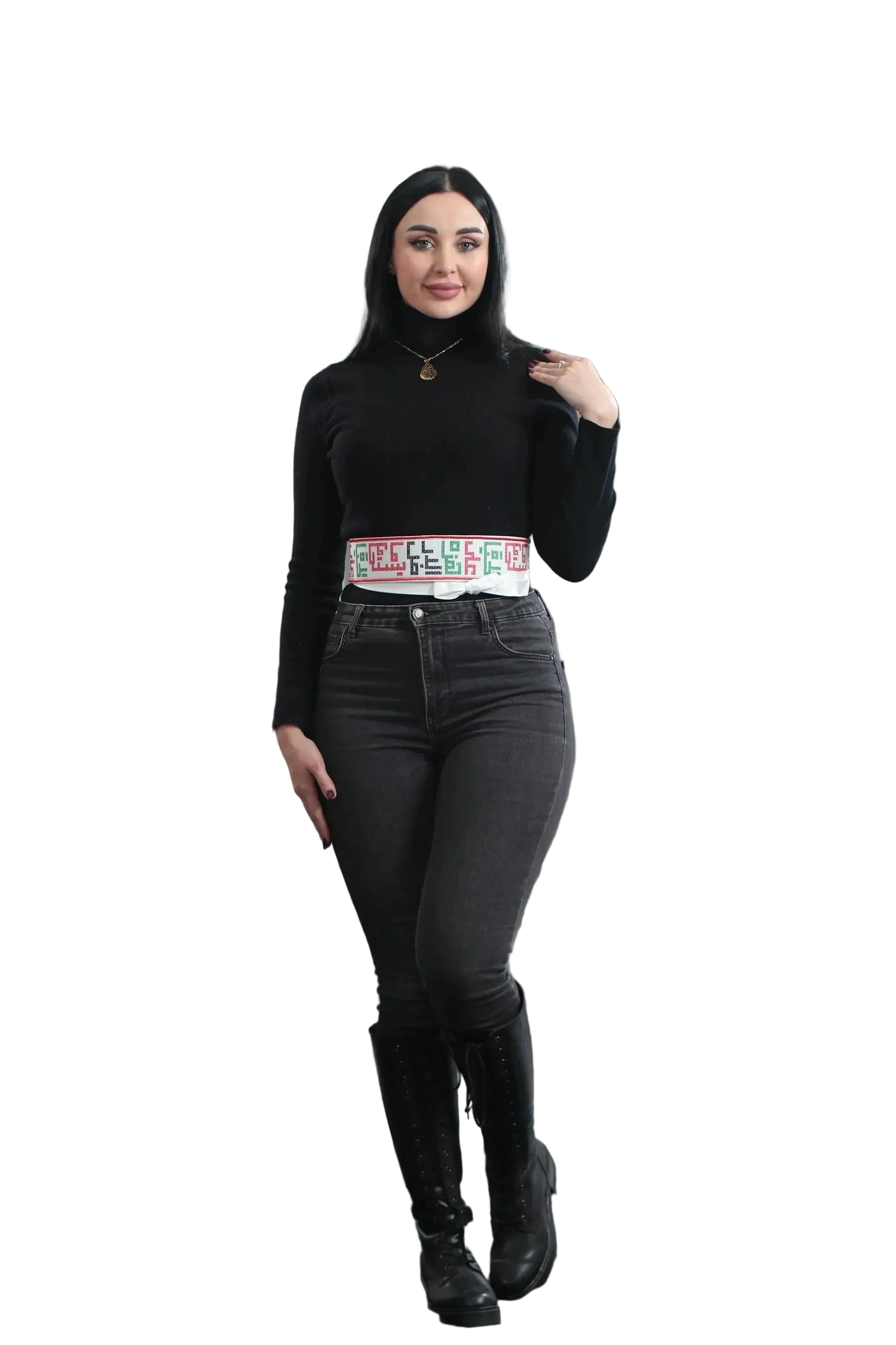 Mahmoud Darwish Quotes Embroidered Belt Palestinian Elegance