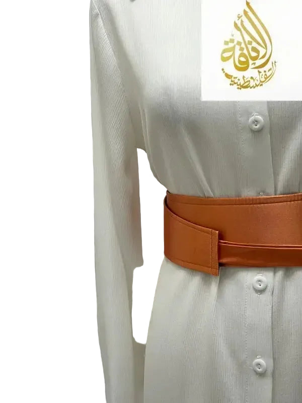 New Color Satin Belt - Palestinian Elegance