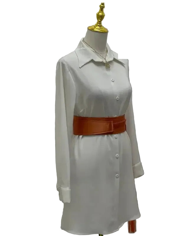 New Color Satin Belt - Palestinian Elegance