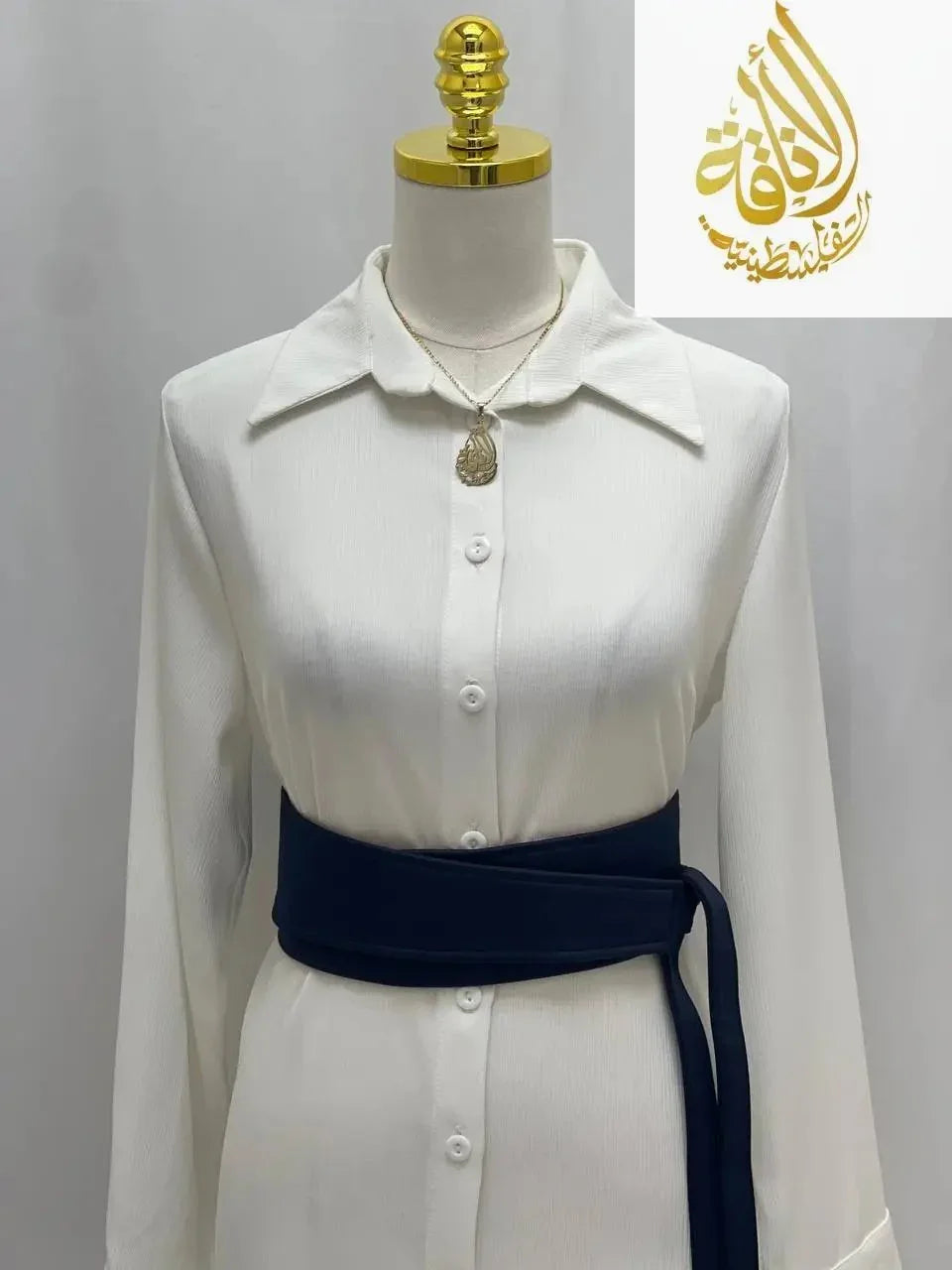 New Color Satin Belt - Palestinian Elegance