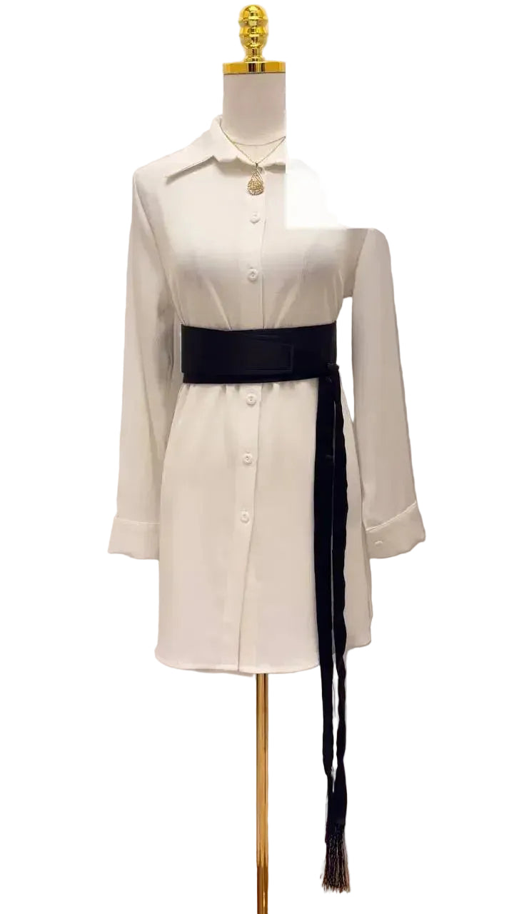 New Color Satin Belt - Palestinian Elegance