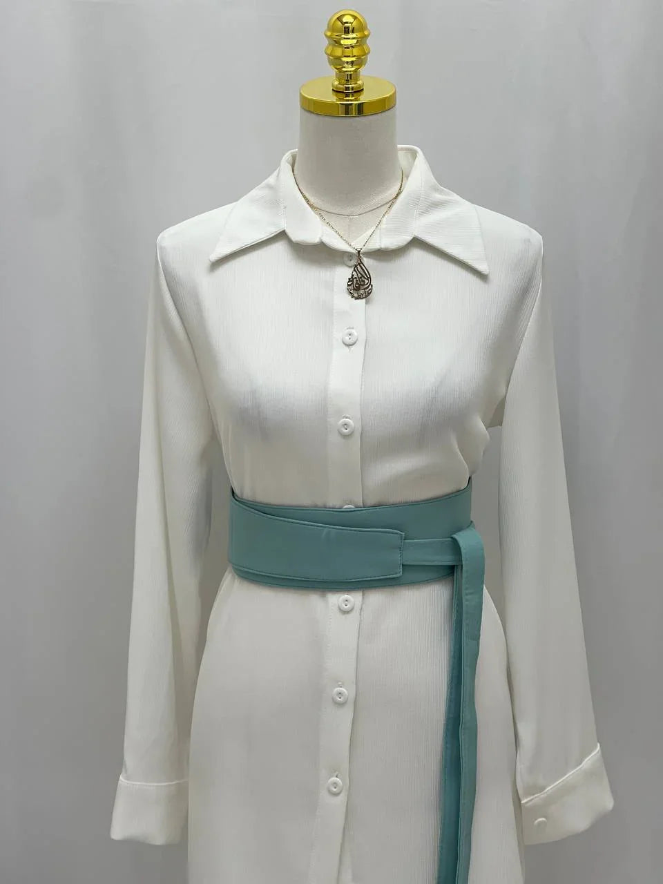 New Satin Belt Matt Color A Modern And Stylish Touch - Palestinian Elegance