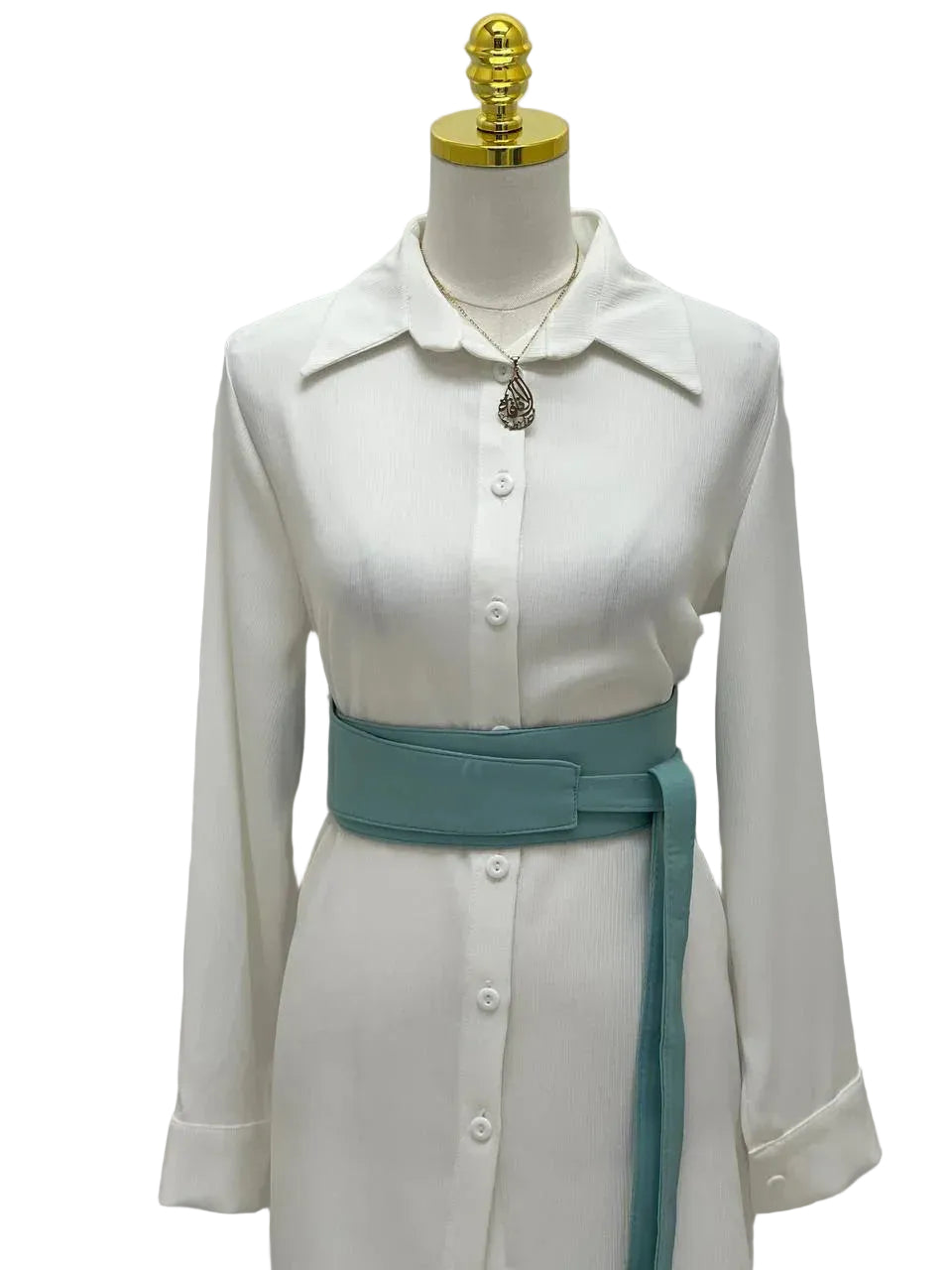 New Satin Belt Matt Color A Modern And Stylish Touch - Palestinian Elegance