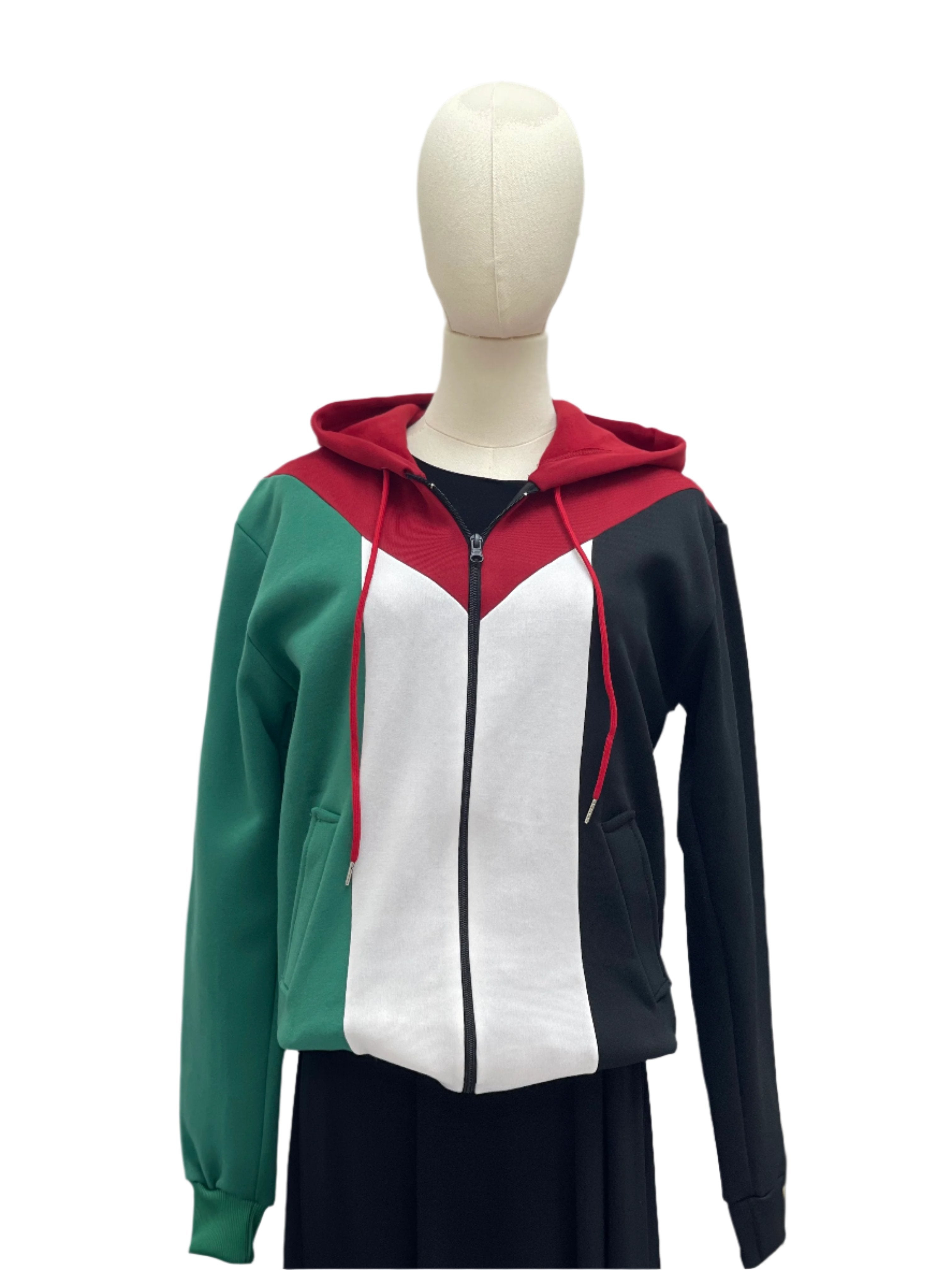 Palestine Zipper Hoodie for Comfort and Style Palestinian Elegance