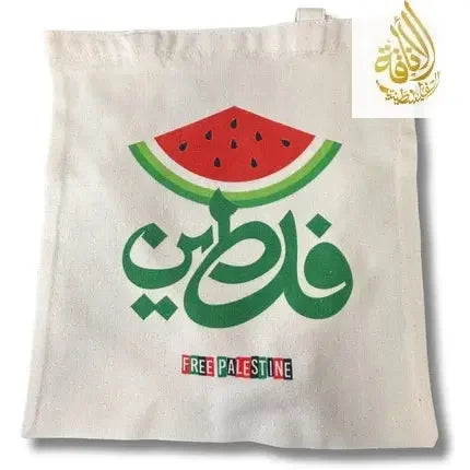 Palestine and Watermelon Design Bag Palestinian Elegance