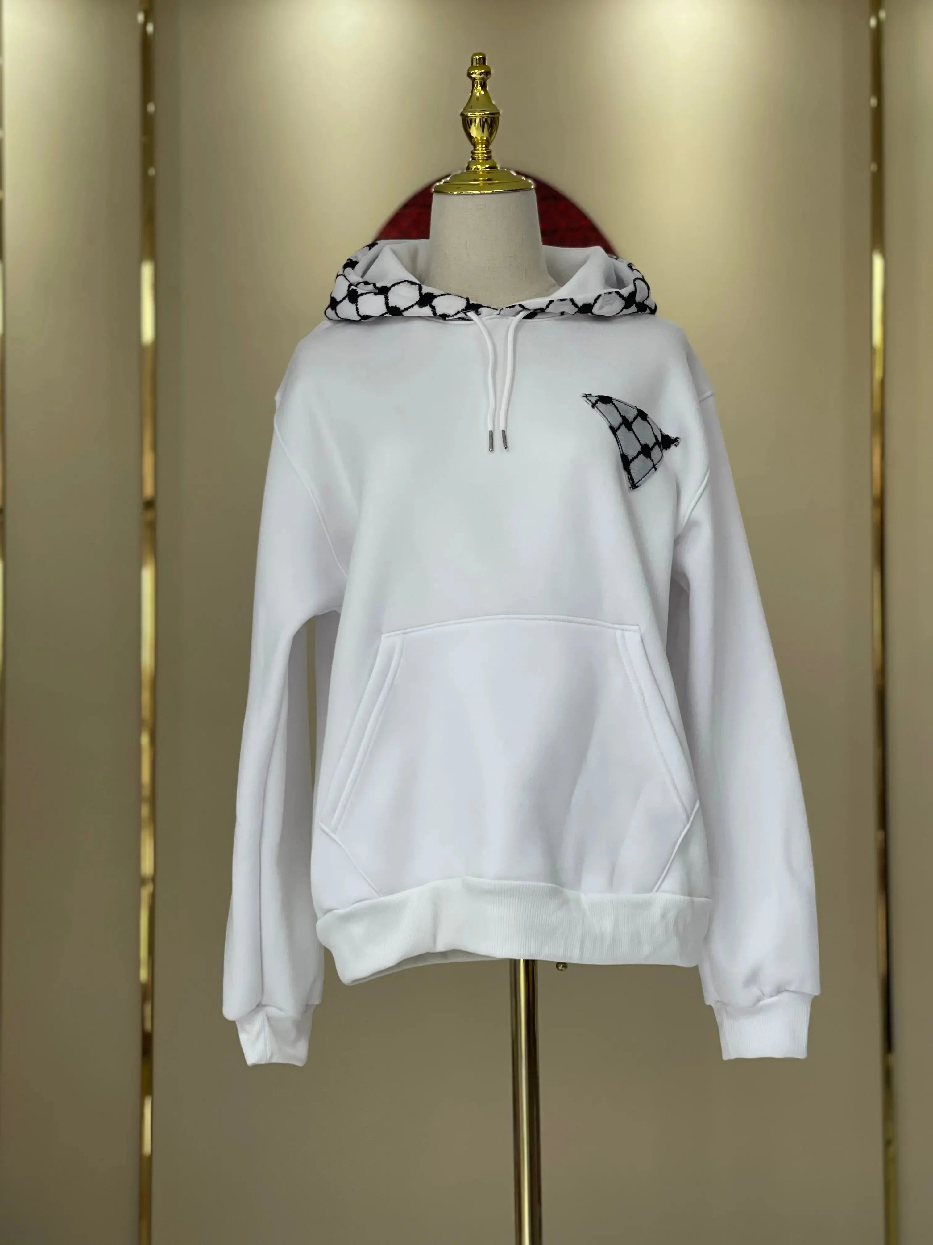 Palestinian Flag Hoodie - Comfortable and Stylish Sweatshirt for Supporters Palestinian Elegance
