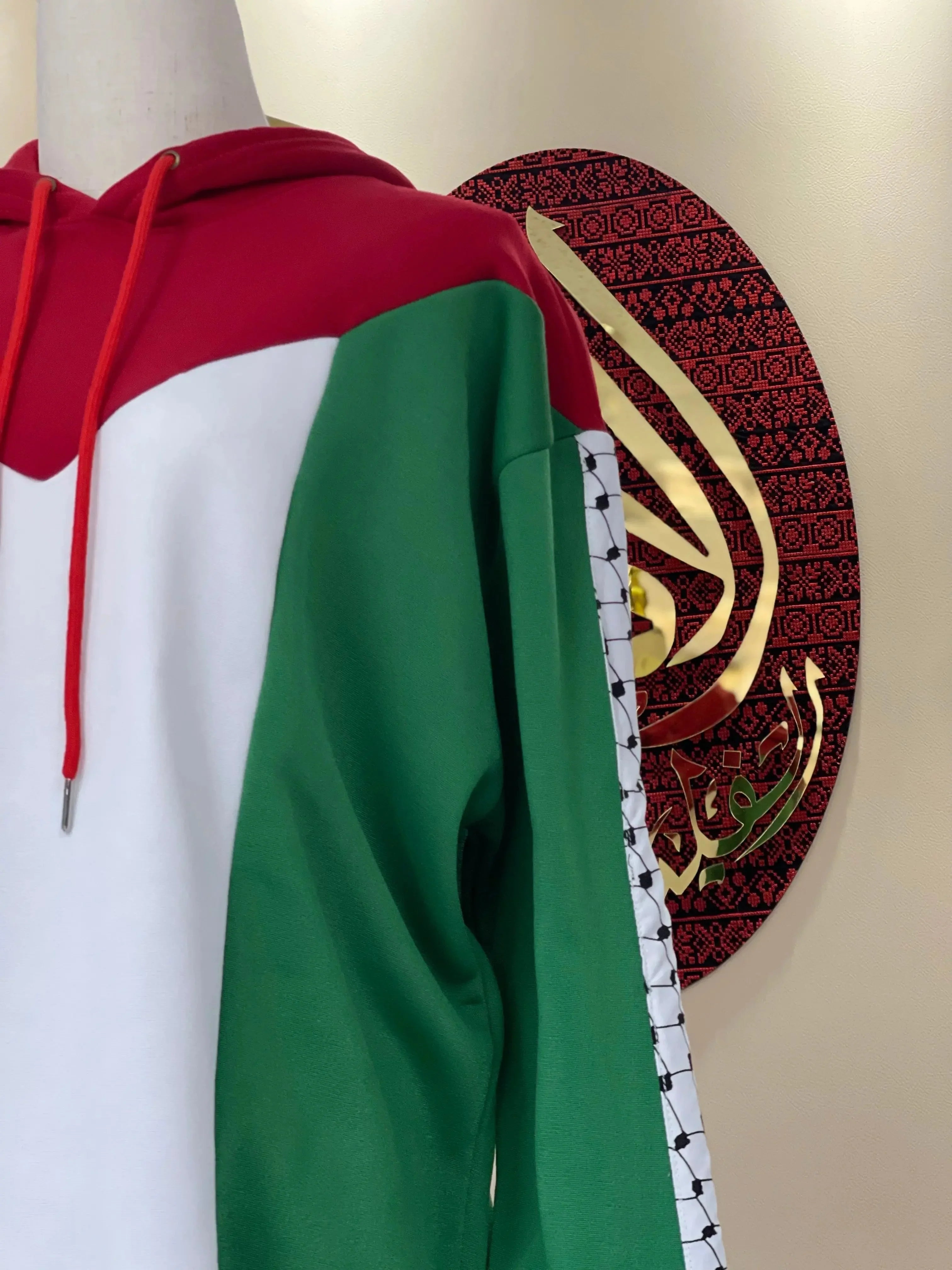 Palestinian Flag Hoodie - Comfortable and Stylish Sweatshirt for Supporters Palestinian Elegance