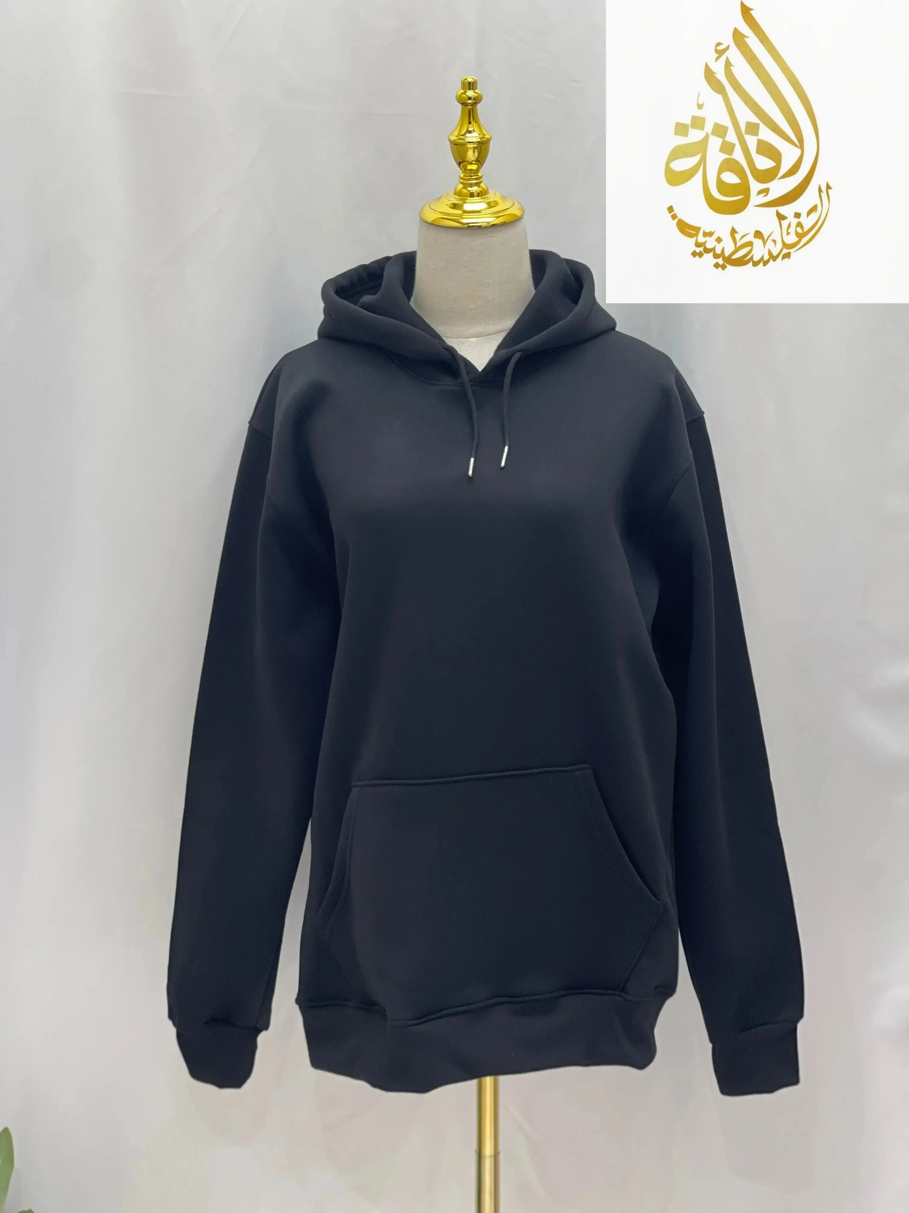 Palestinian Villages Black Hoodie Embrace Your Heritage with Style Palestinian Elegance
