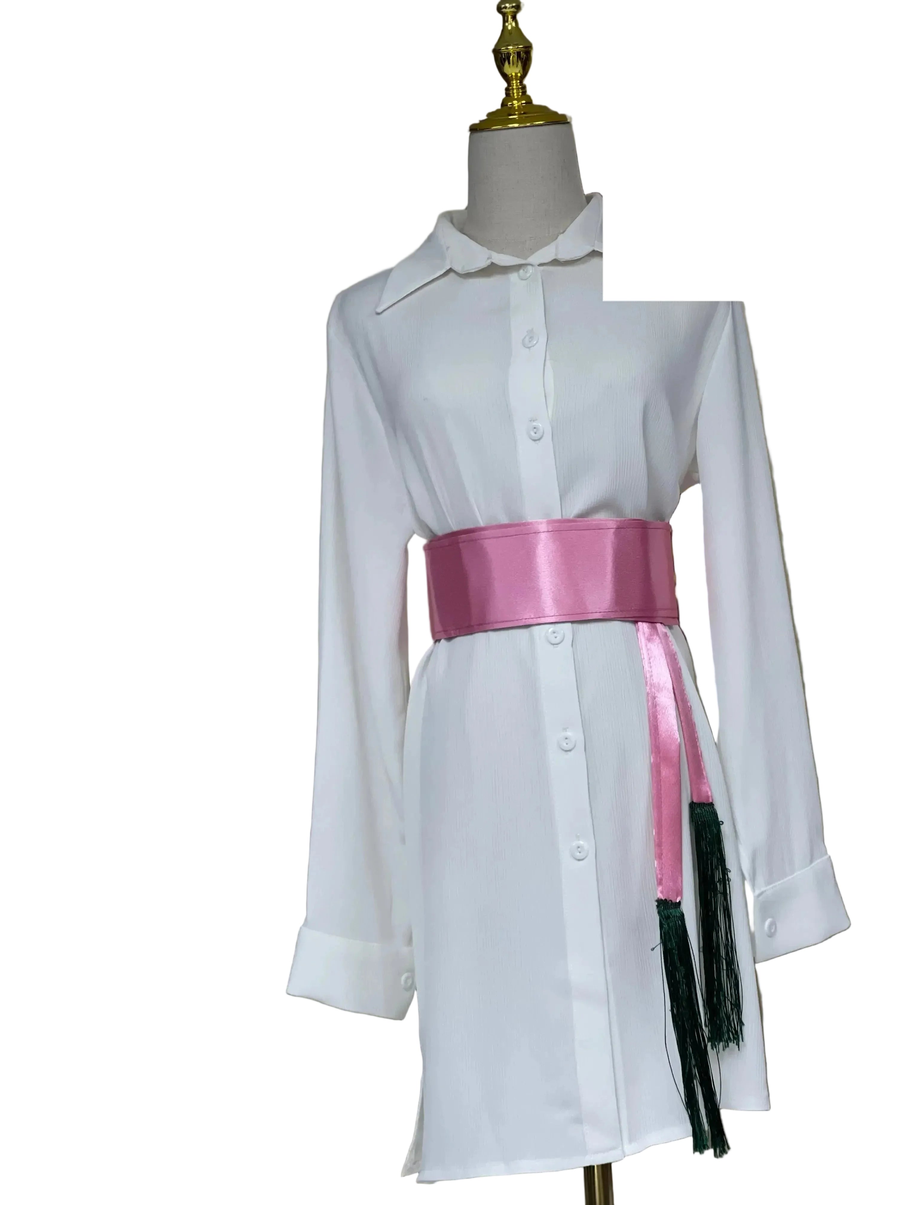 Pink Satin Belt: Luxurious Elegance & Feminine Charm Palestinian Elegance