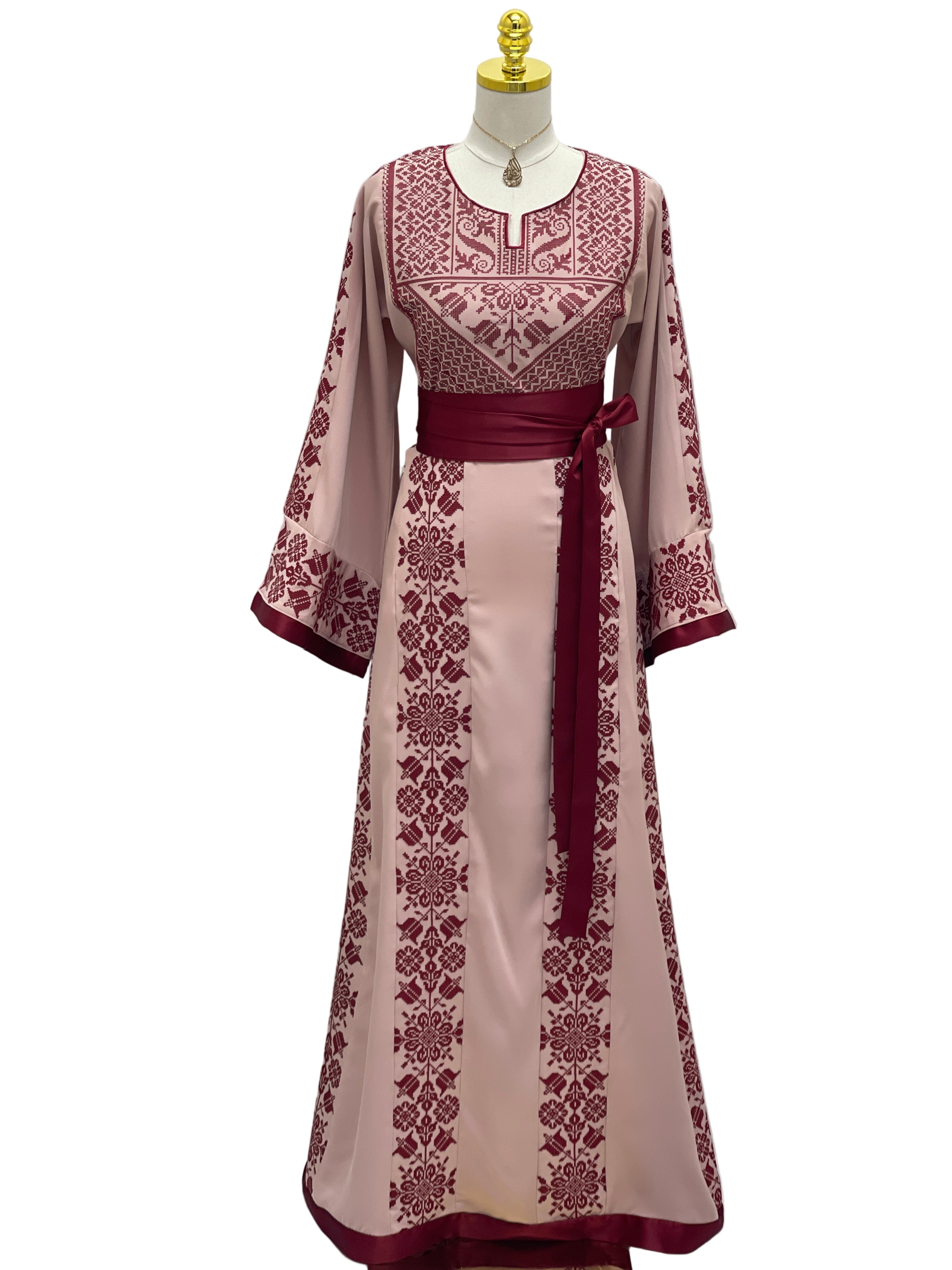 Raneem Warde Thobe: Palestinian Inspired Dress Palestinian Elegance