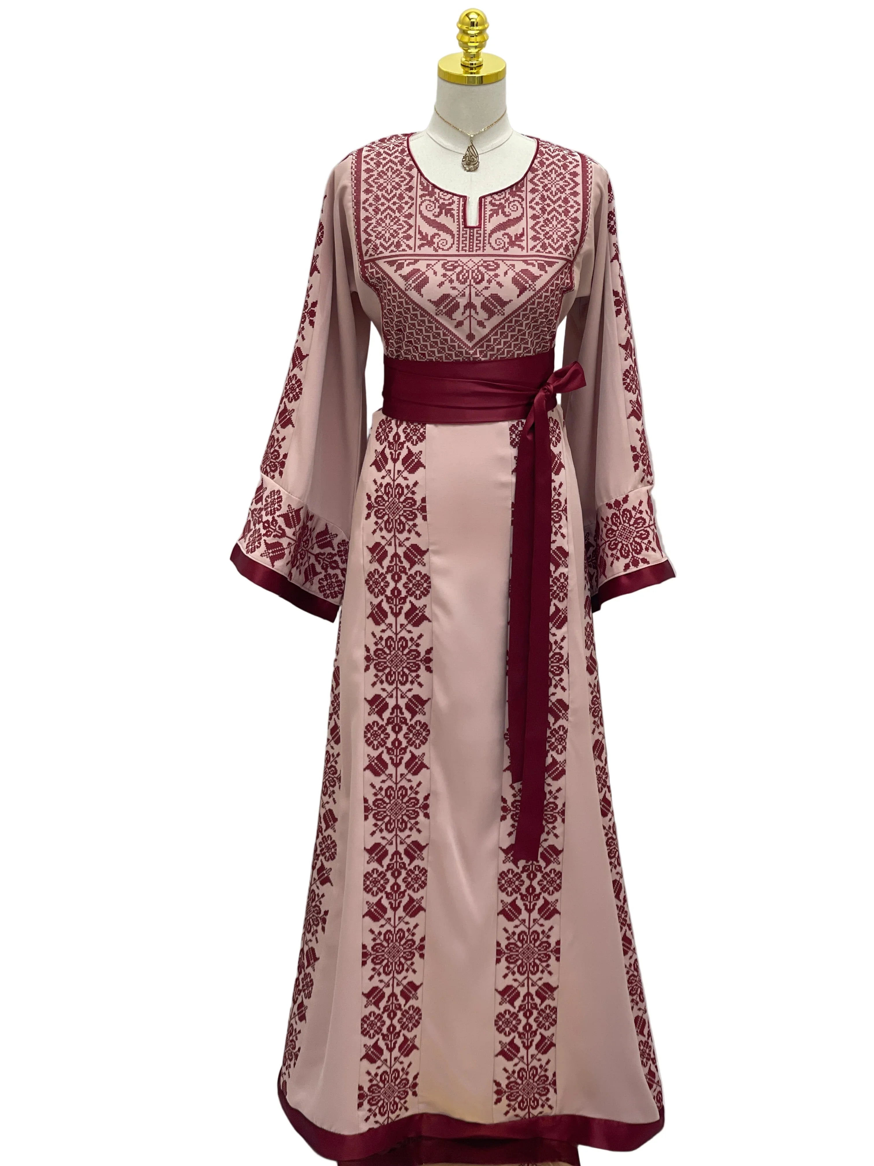 Raneem Warde Thobe: Palestinian Inspired Dress Palestinian Elegance