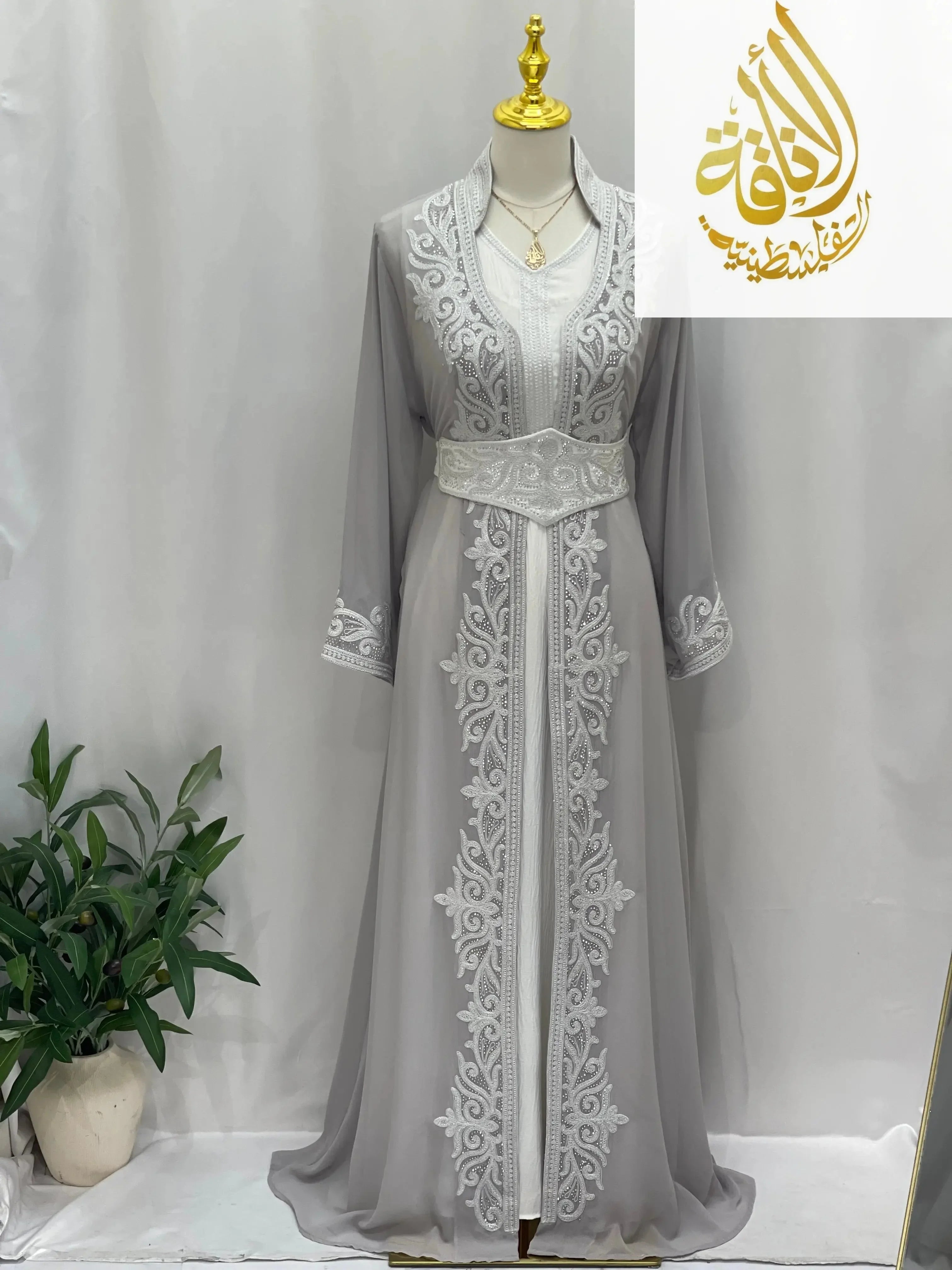Rania Unique Kaftan - Palestinian Elegance