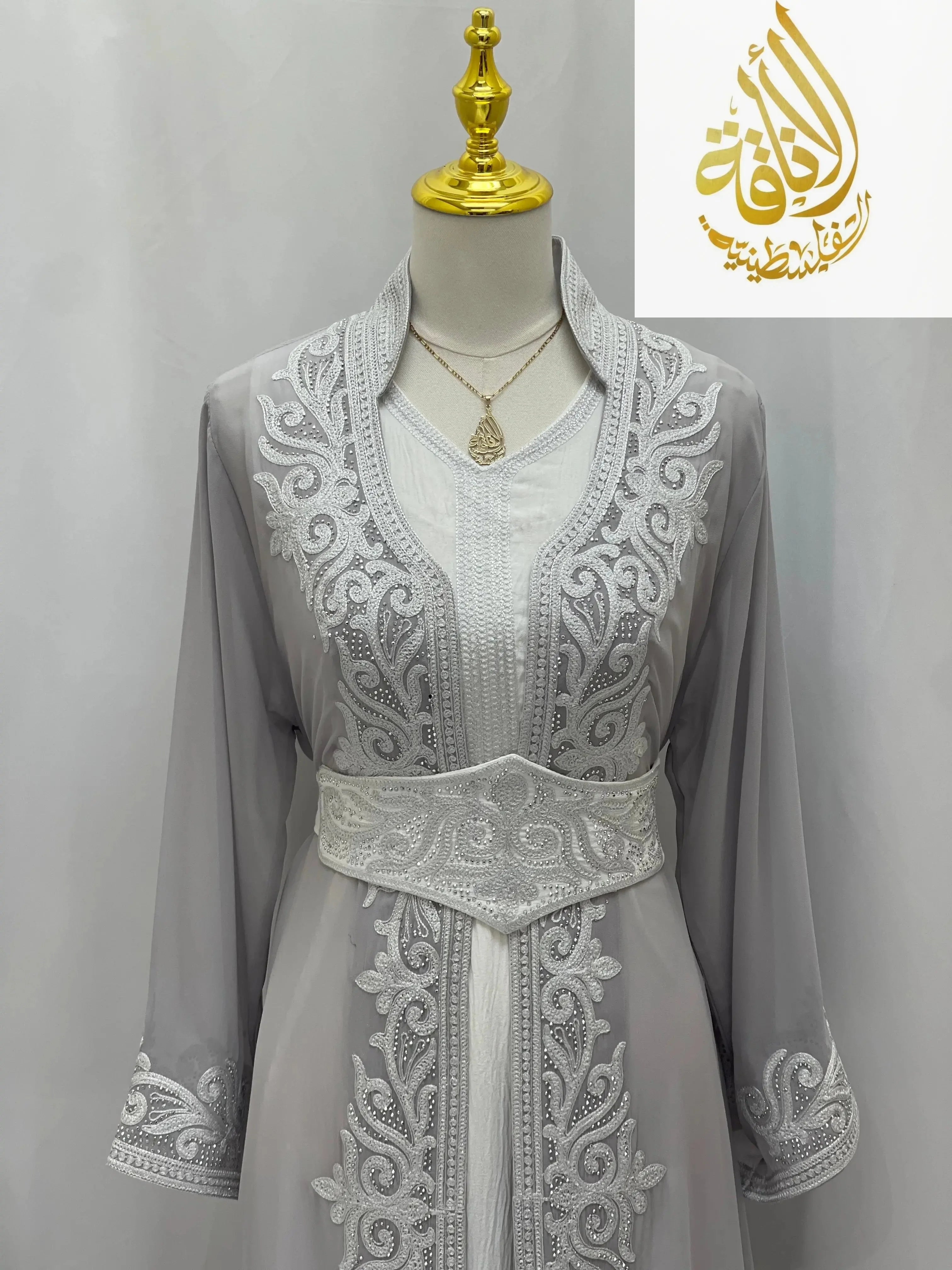 Rania Unique Kaftan - Palestinian Elegance