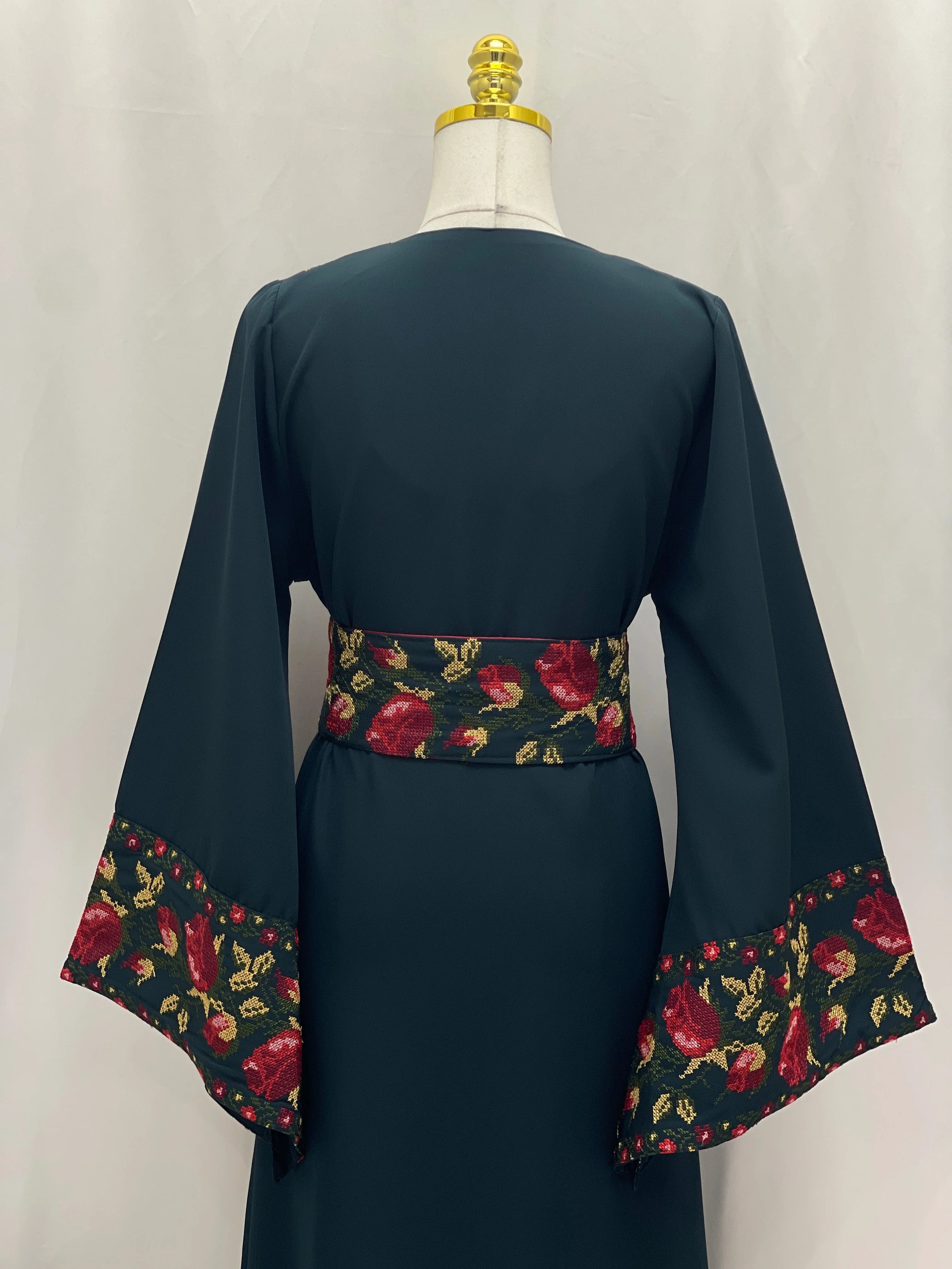 Shaqaeq Embroidered Thobe Offering Both Tradition and Modern Elegance - Palestinian Elegance