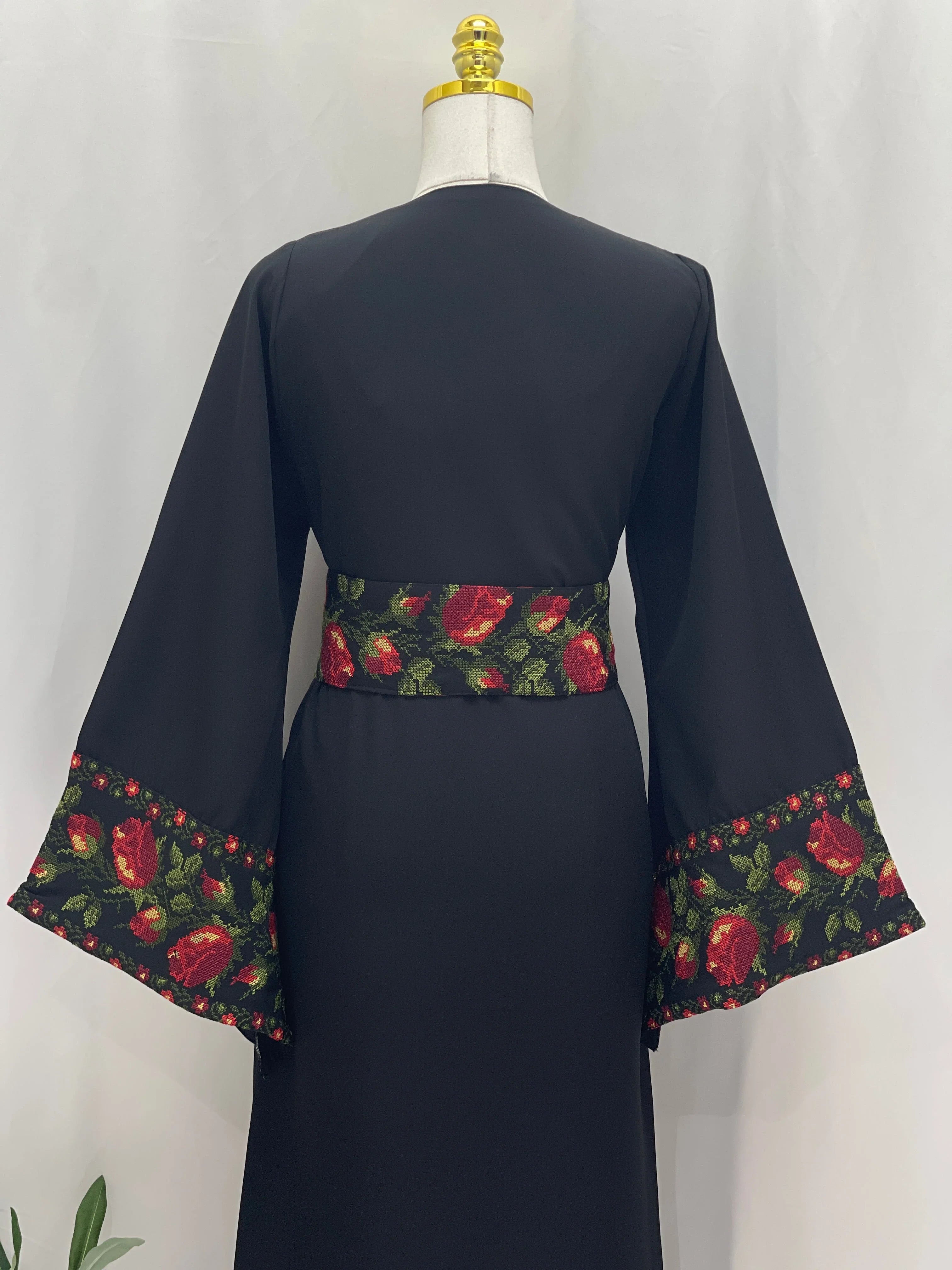 Shaqaeq Embroidered Thobe Offering Both Tradition and Modern Elegance - Palestinian Elegance