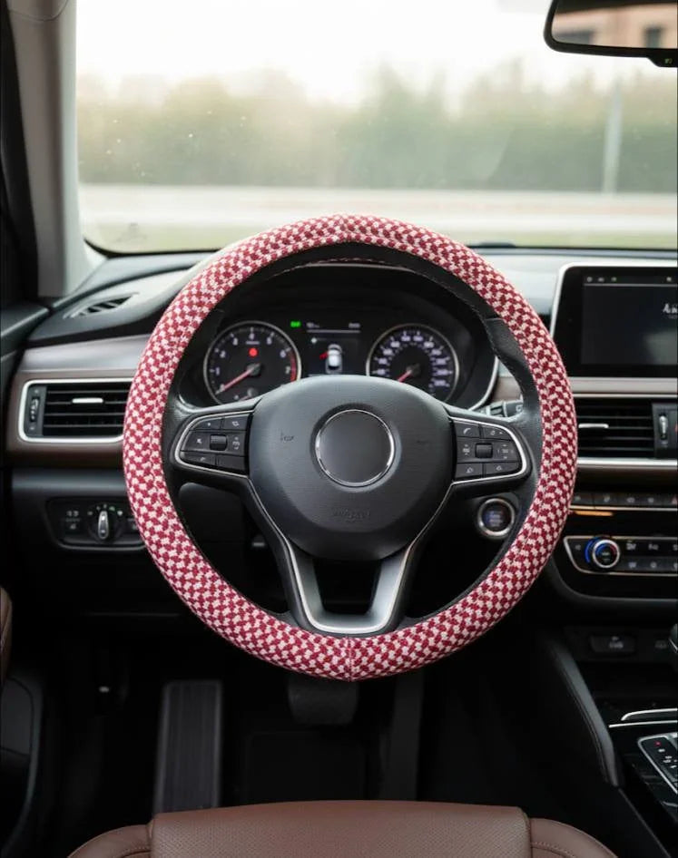 Steering Wheel Covers- Giving Your Steering Wheel A Bold And Authentic Look Palestinian Elegance