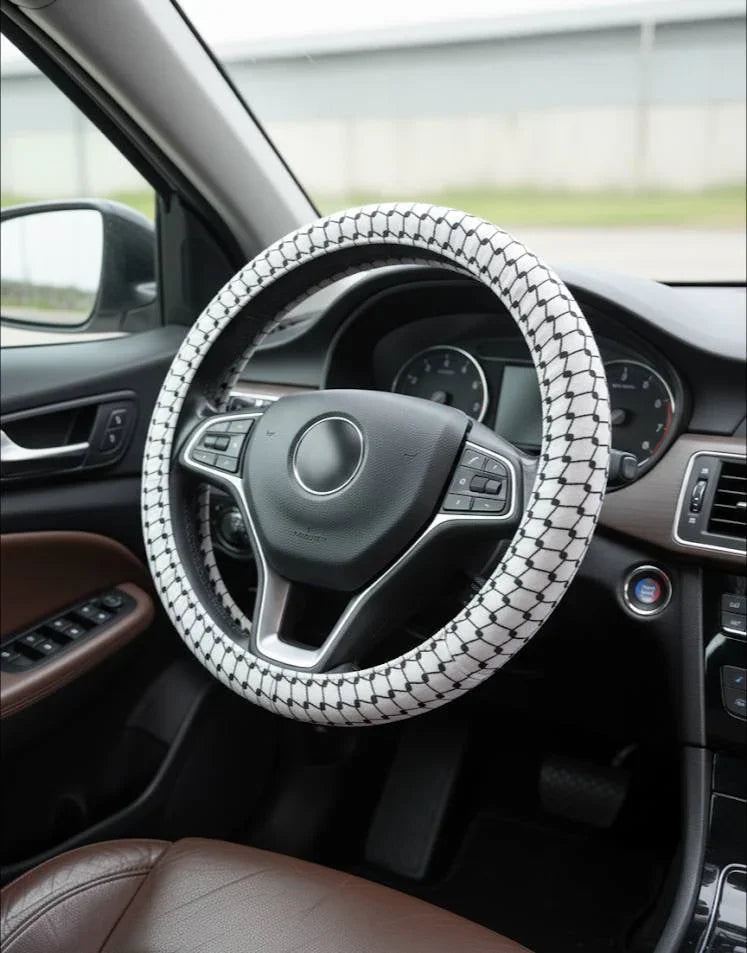 Steering Wheel Covers- Giving Your Steering Wheel A Bold And Authentic Look Palestinian Elegance