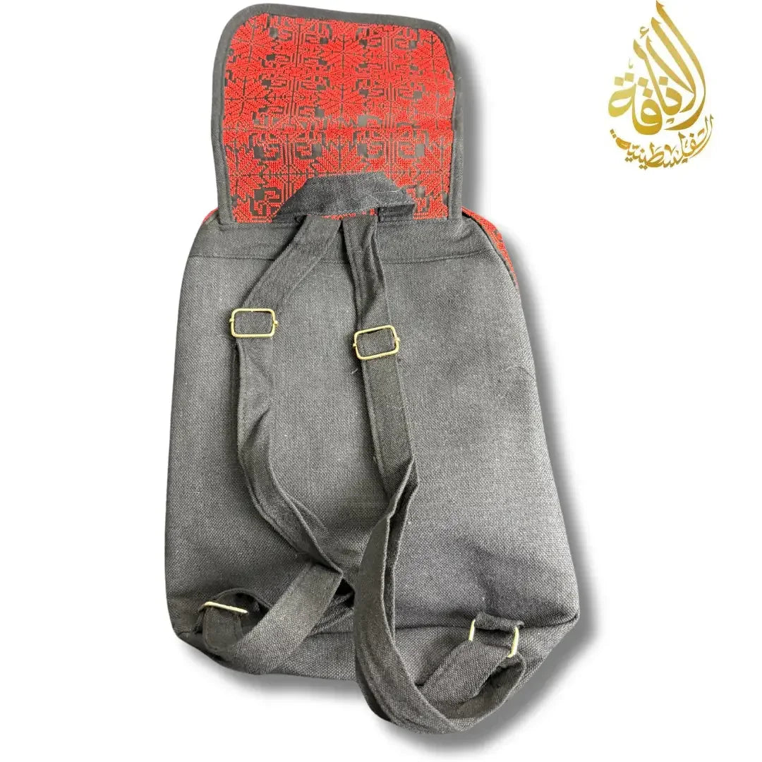 Tatreez Designed Small School Bag Palestinian Elegance