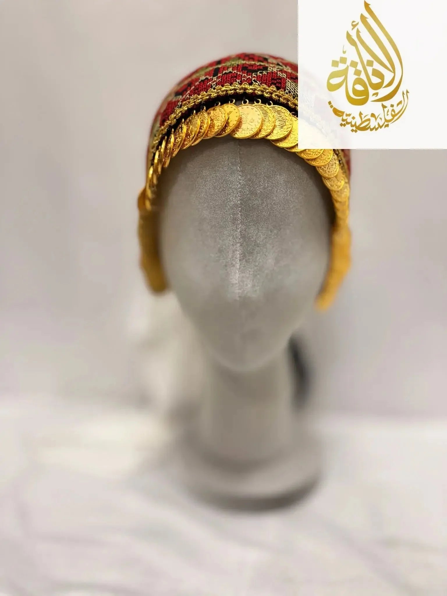 Tatreez Head Lerat: Hand-Embroidered Elegance and Cultural Flair Palestinian Elegance