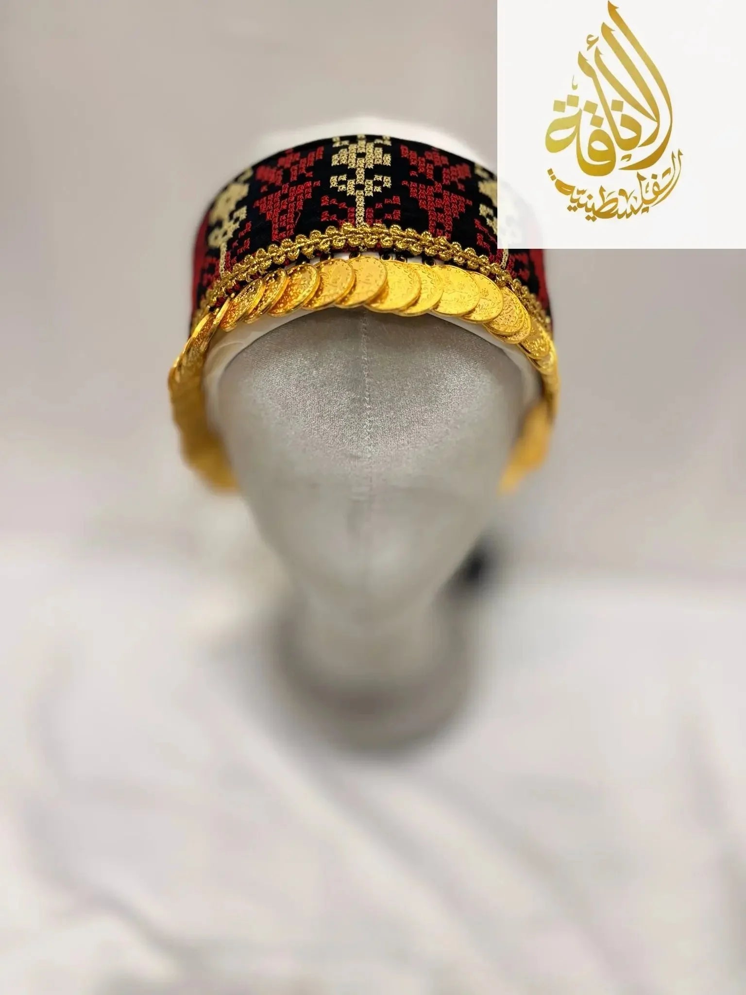 Tatreez Head Lerat: Hand-Embroidered Elegance and Cultural Flair Palestinian Elegance