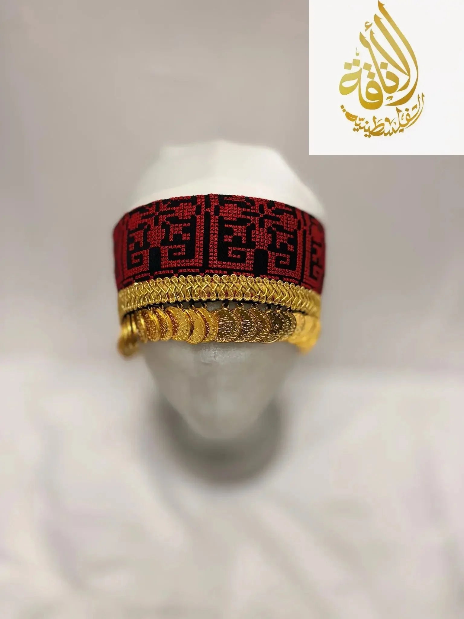 Tatreez Head Lerat: Hand-Embroidered Elegance and Cultural Flair Palestinian Elegance