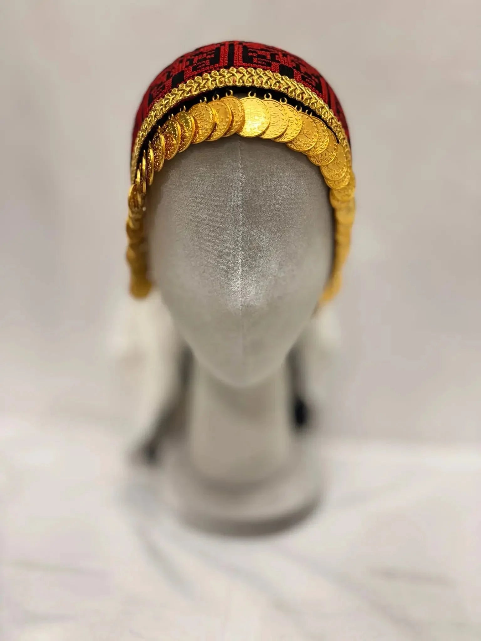 Tatreez Head Lerat: Hand-Embroidered Elegance and Cultural Flair Palestinian Elegance